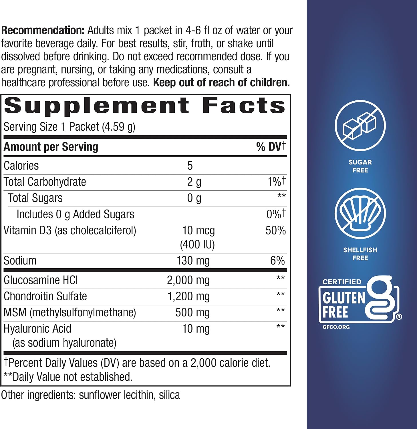 Nature's Way Joint Movement Glucosamine Liquid, Chondroitin, Berry, 16 oz | MSM with Vitamin D3 & Hyaluronic Acid, Fast-Absorbing Liquid, Joint Support Supplement*, Berry Flavored