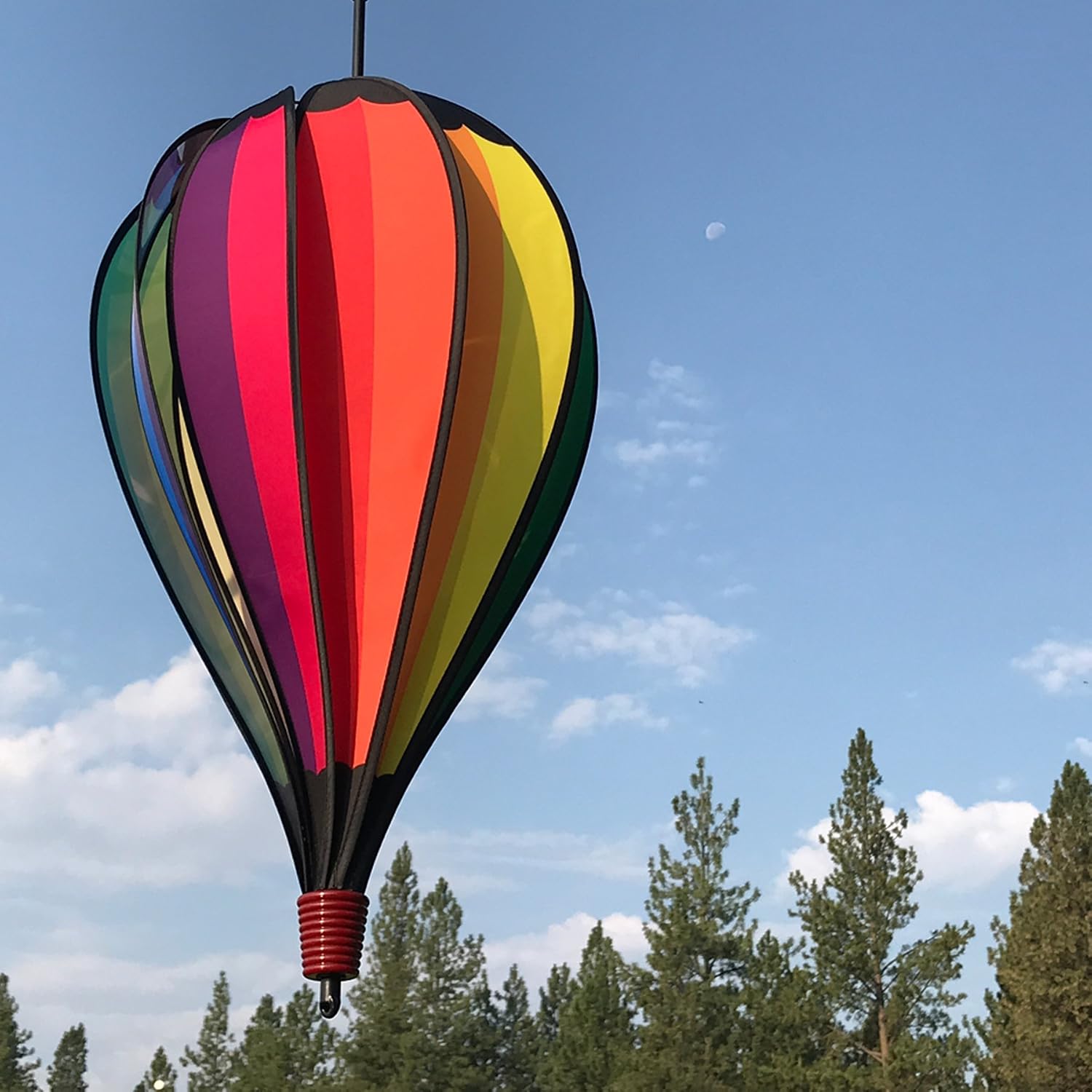 In the Breeze 0990 USA Flag 10-Panel Hot Air Balloon Wind Spinner