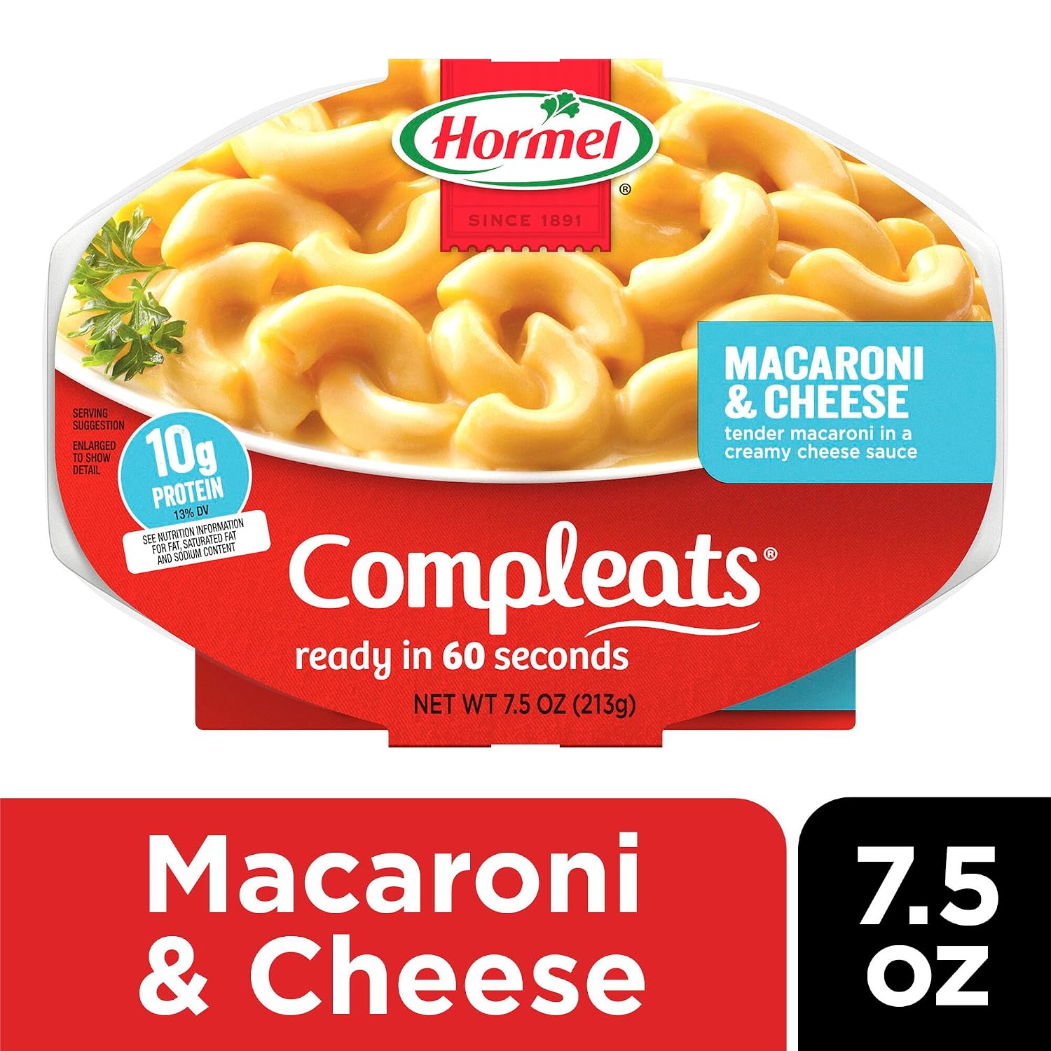 HORMEL COMPLEATS Chicken Alfredo Microwave Tray, 10 oz. (6 Pack)