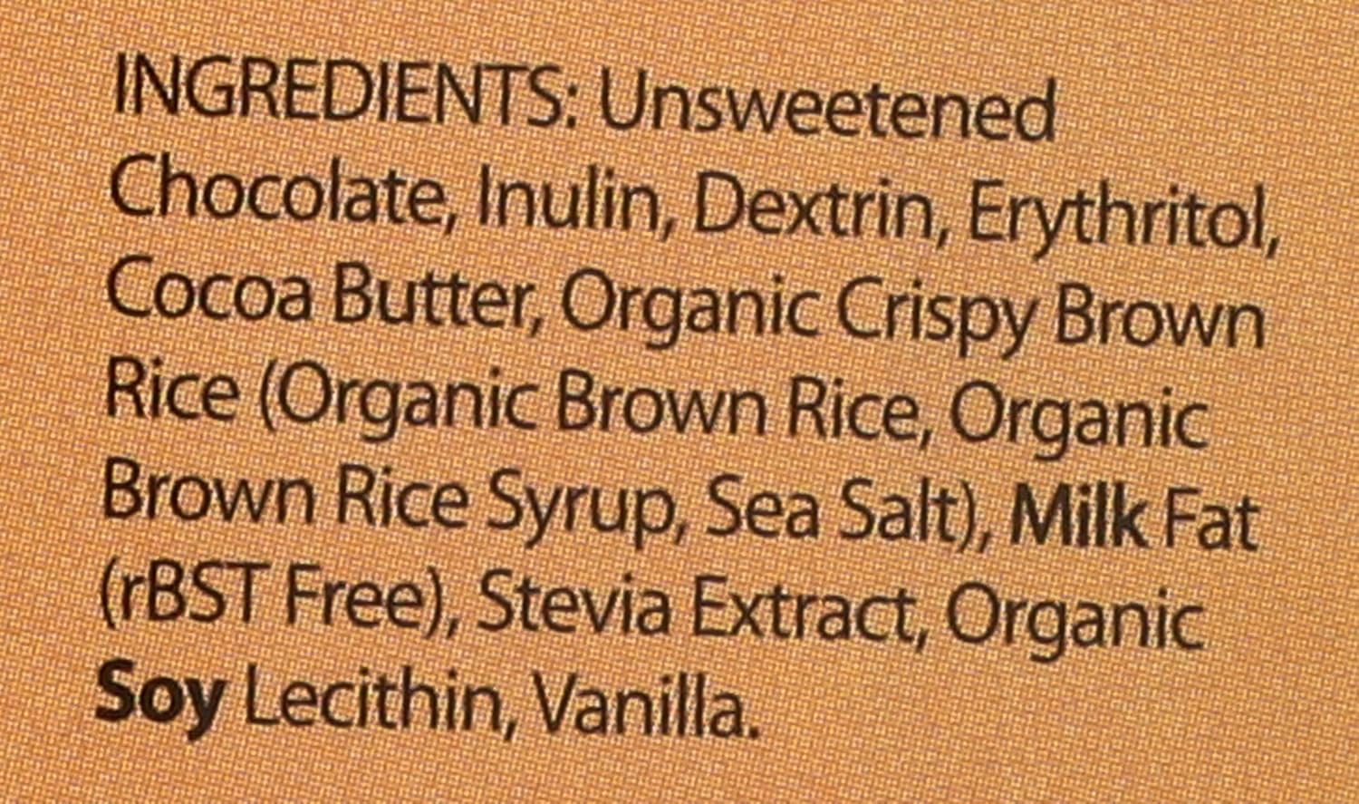Lily's Crispy Rice Dark Chocolate (12x3 OZ)