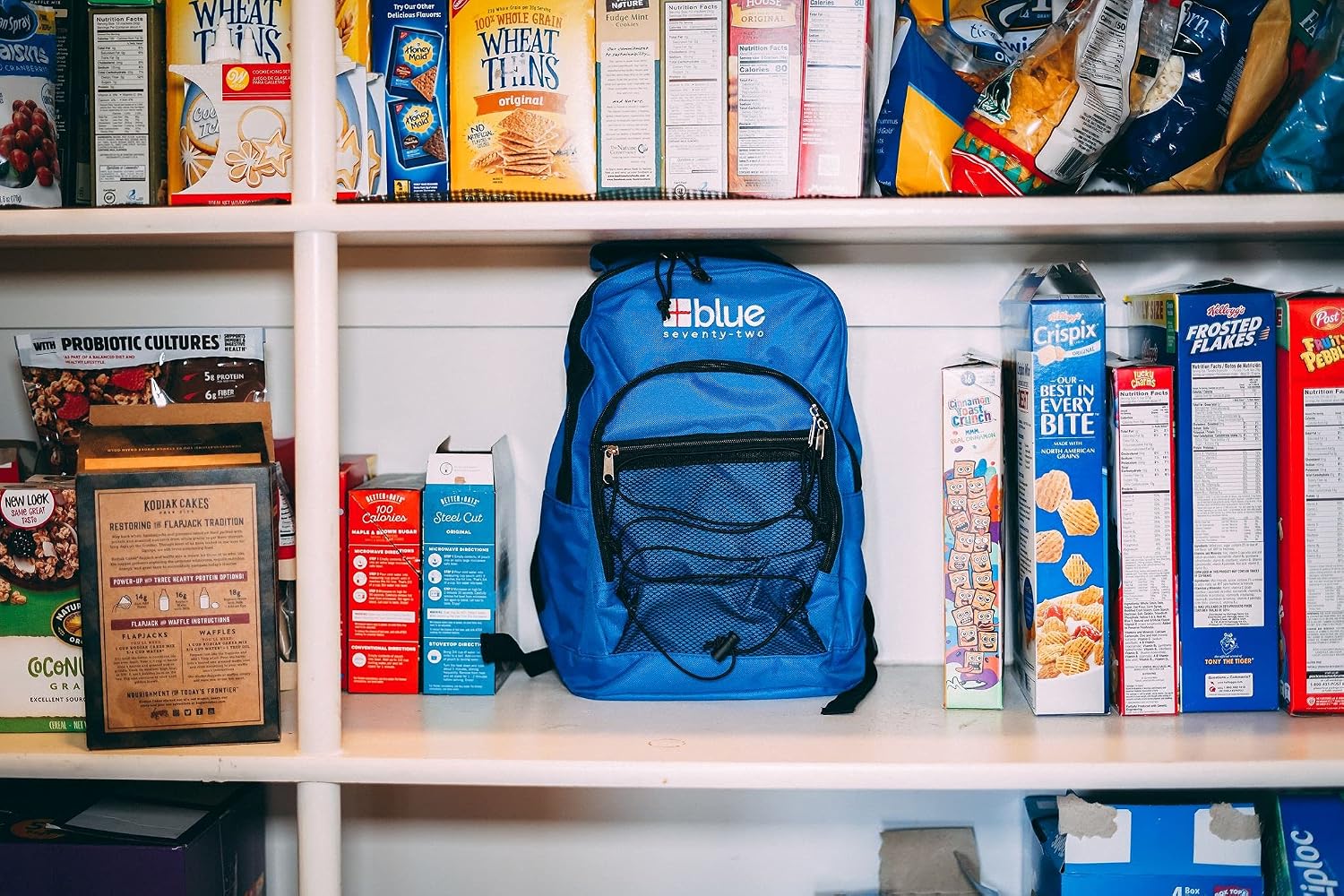 Blue Seventy-Two | 72 Hour Emergency Backpack Survival Kits for 1 Person | Survival Kit for Wildfires, Earthquakes, Tornado, Hurricane