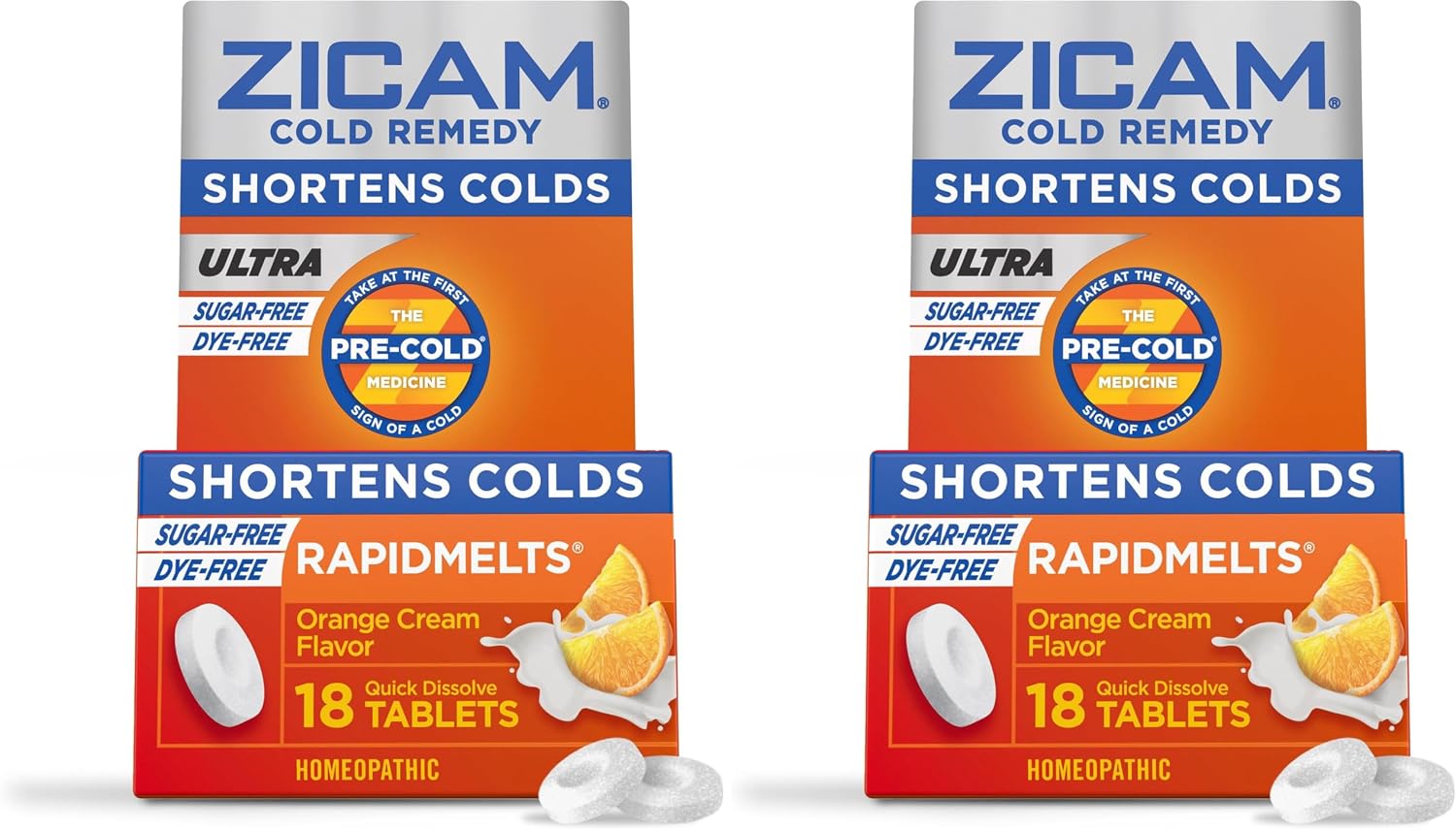 Zicam Cold Remedy RapidMelts, Citrus, 25 Count