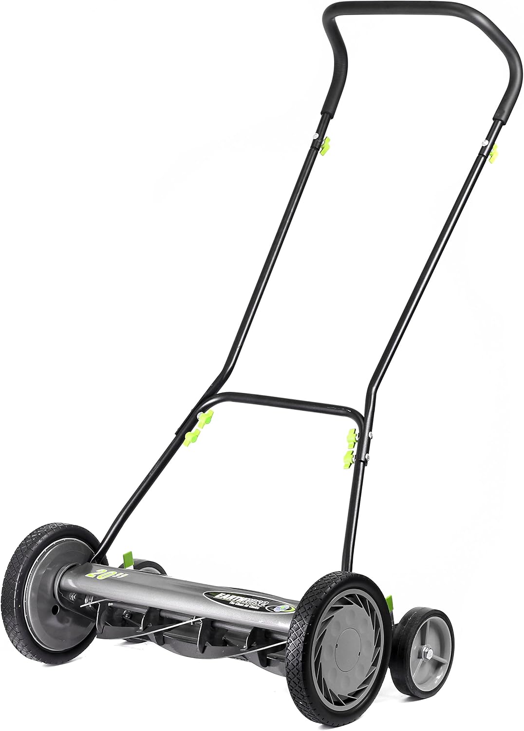 Earthwise 1715-16EW 16-Inch 7-Blade Push Reel Lawn Mower, Grey