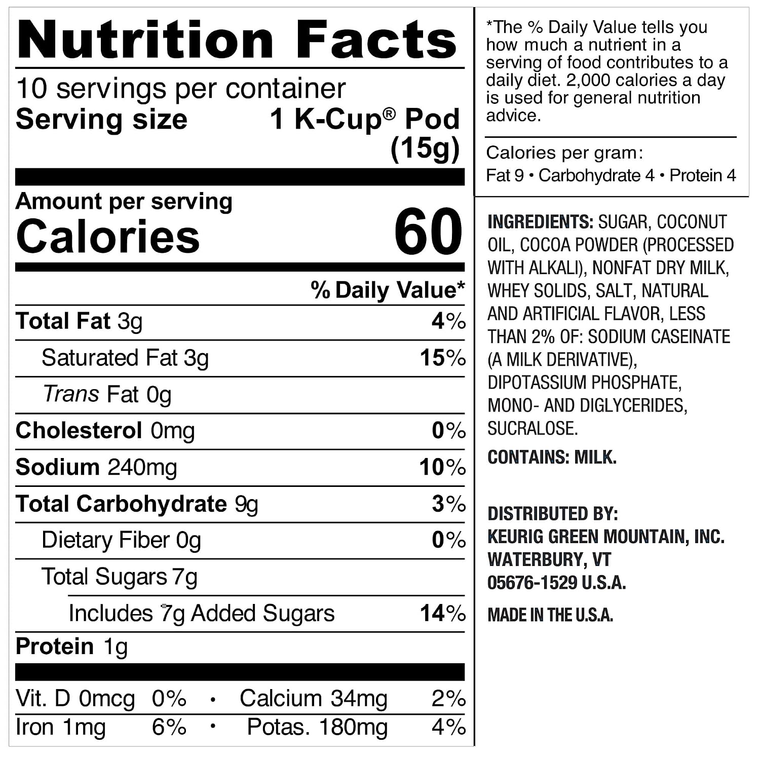 Swiss Miss Milk Chocolate Hot Cocoa Keurig Single-Serve K Cup Pods, 28 Count