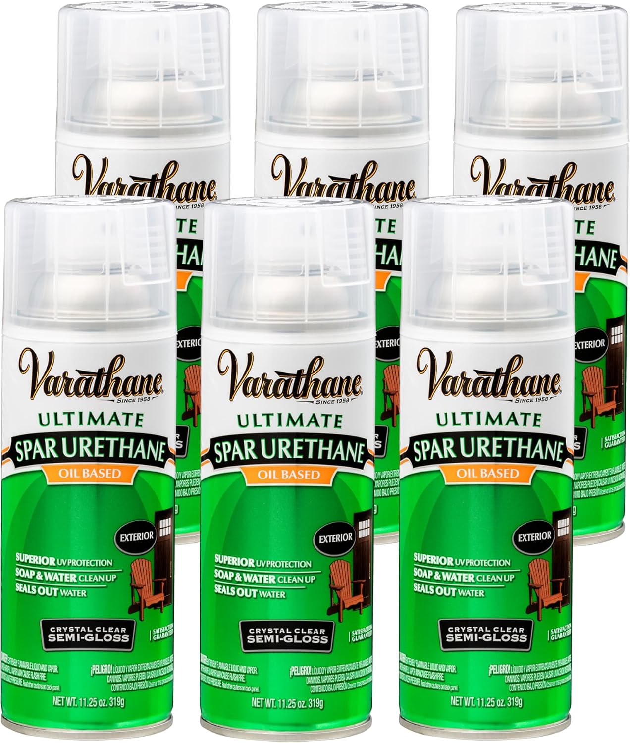 Varathane 9341 Oil-Based Ultimate Spar Urethane, Quart, Satin