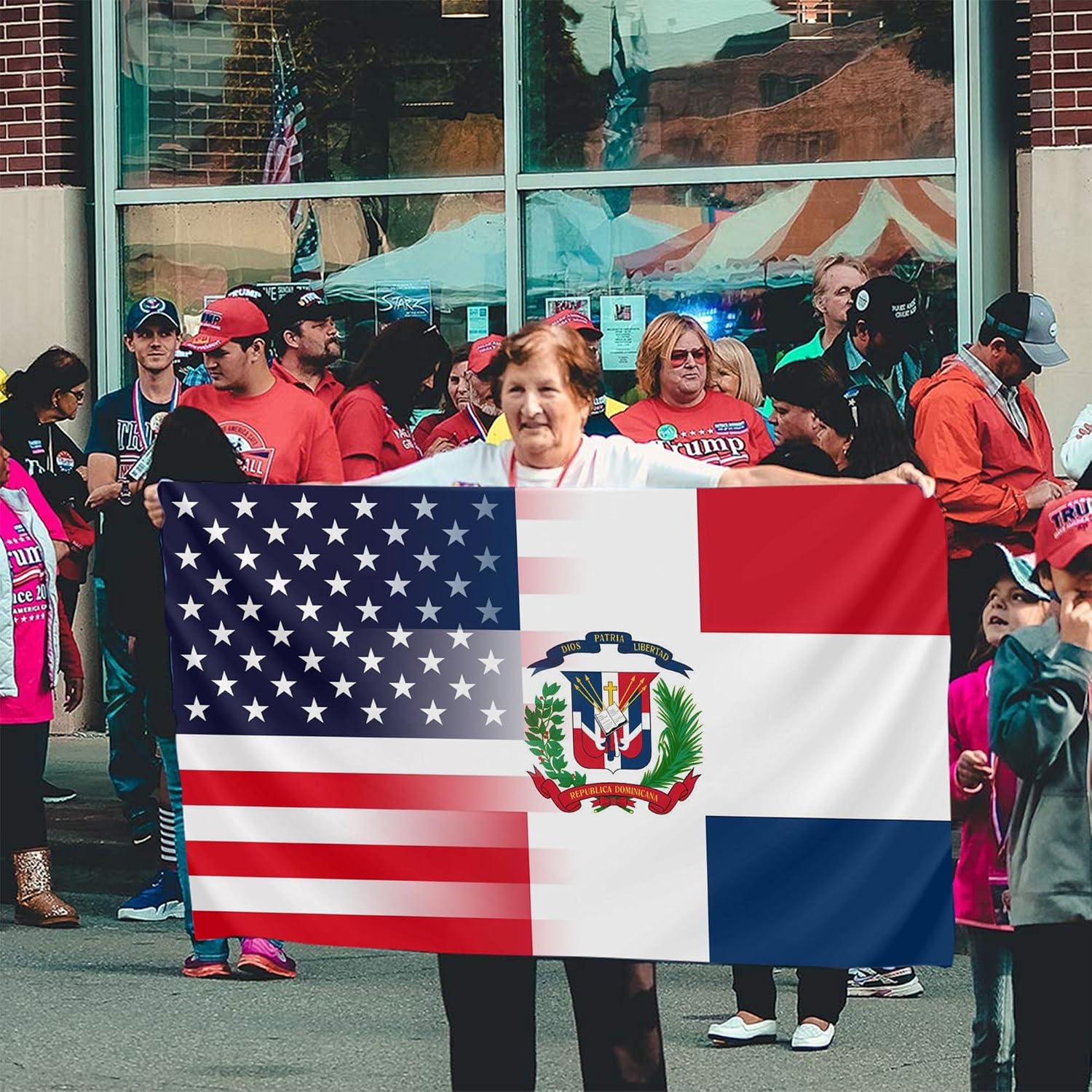Nicaragua Nicaraguan And American Flag America USA 3x5 Ft Indoor Outdoor Decor Banner National Flags for Garden Yard Car Outside Decoration