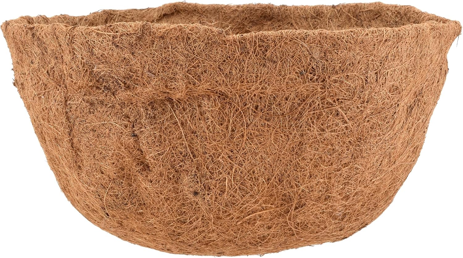Arcadia Garden Products Extra Durable CB52 18-inch Coco Liner for Half Round Circle Wall Mounted Planters