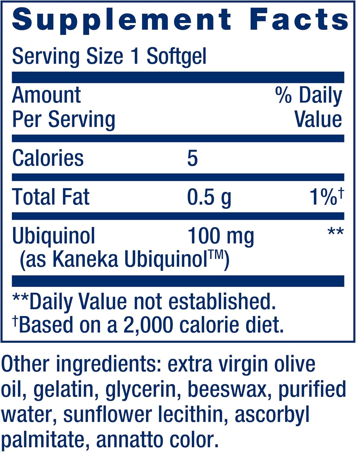 Life Extension Super Ubiquinol CoQ10, Heart Health Supplement, Cell Energy, oxidative Stress Defense, Maximum Absorption, 100 mg, Non-GMO, Gluten-Free