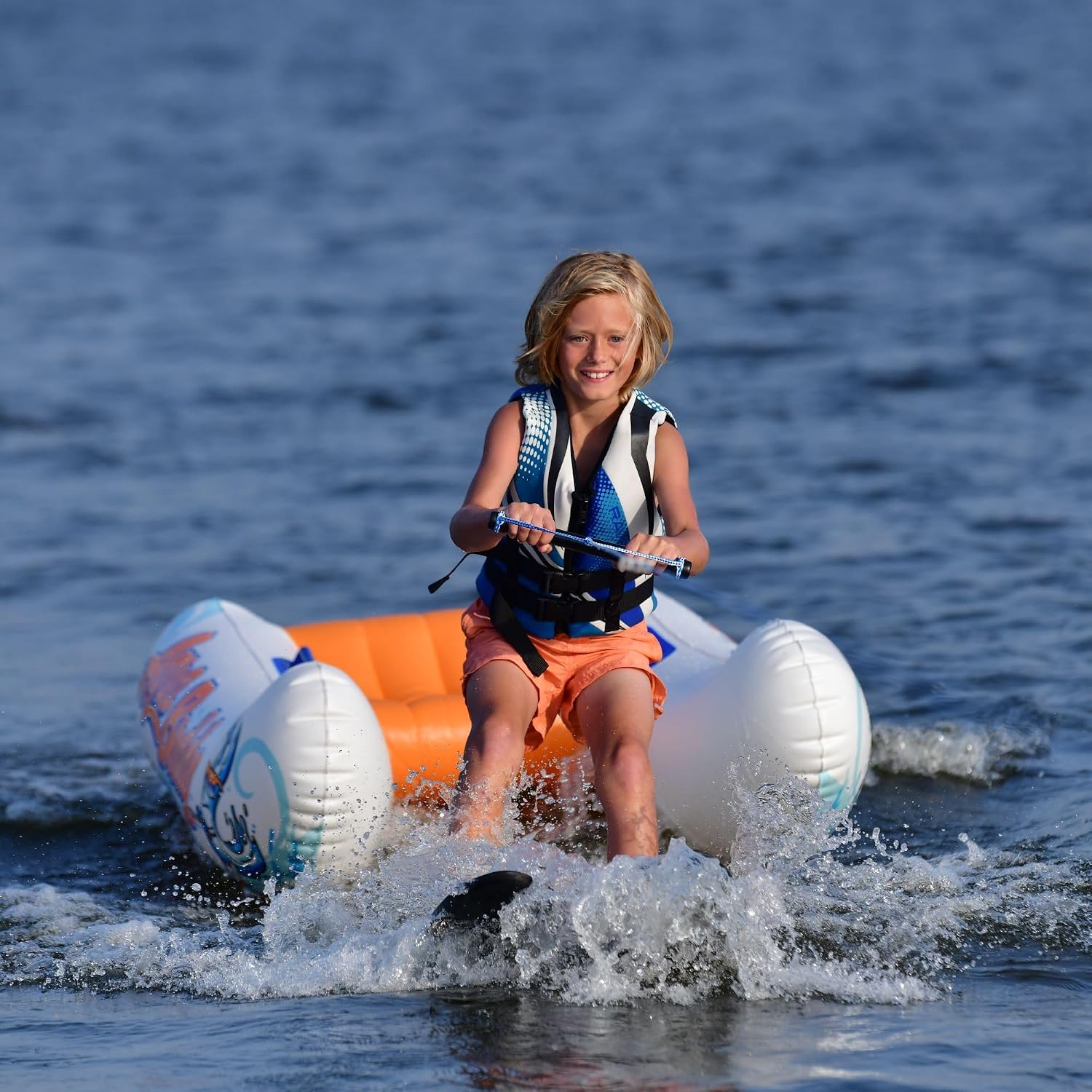 Rave Sports Aqua Buddy Inflatable Water Sports Ski or Wakeboard Trainer