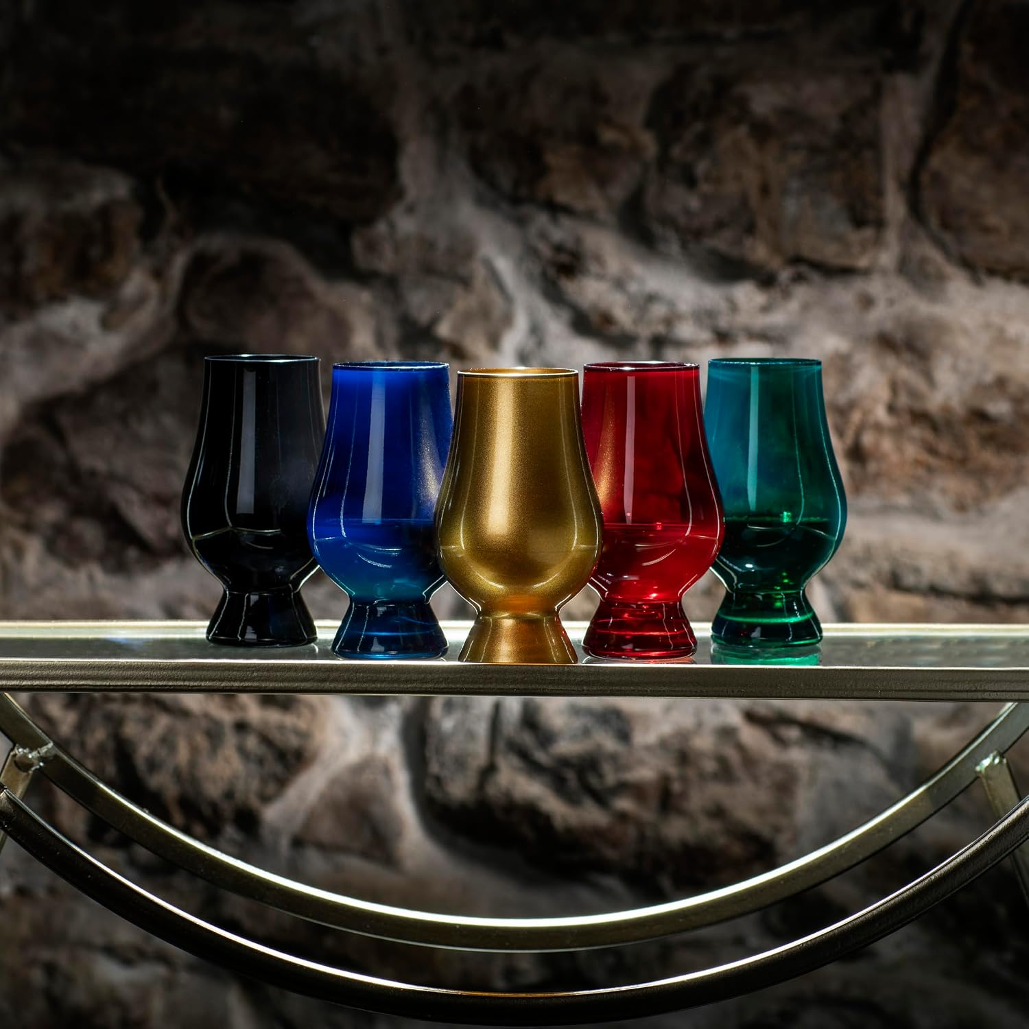 GLENCAIRN BLACK WHISKY GLASS IN GIFT CARTON