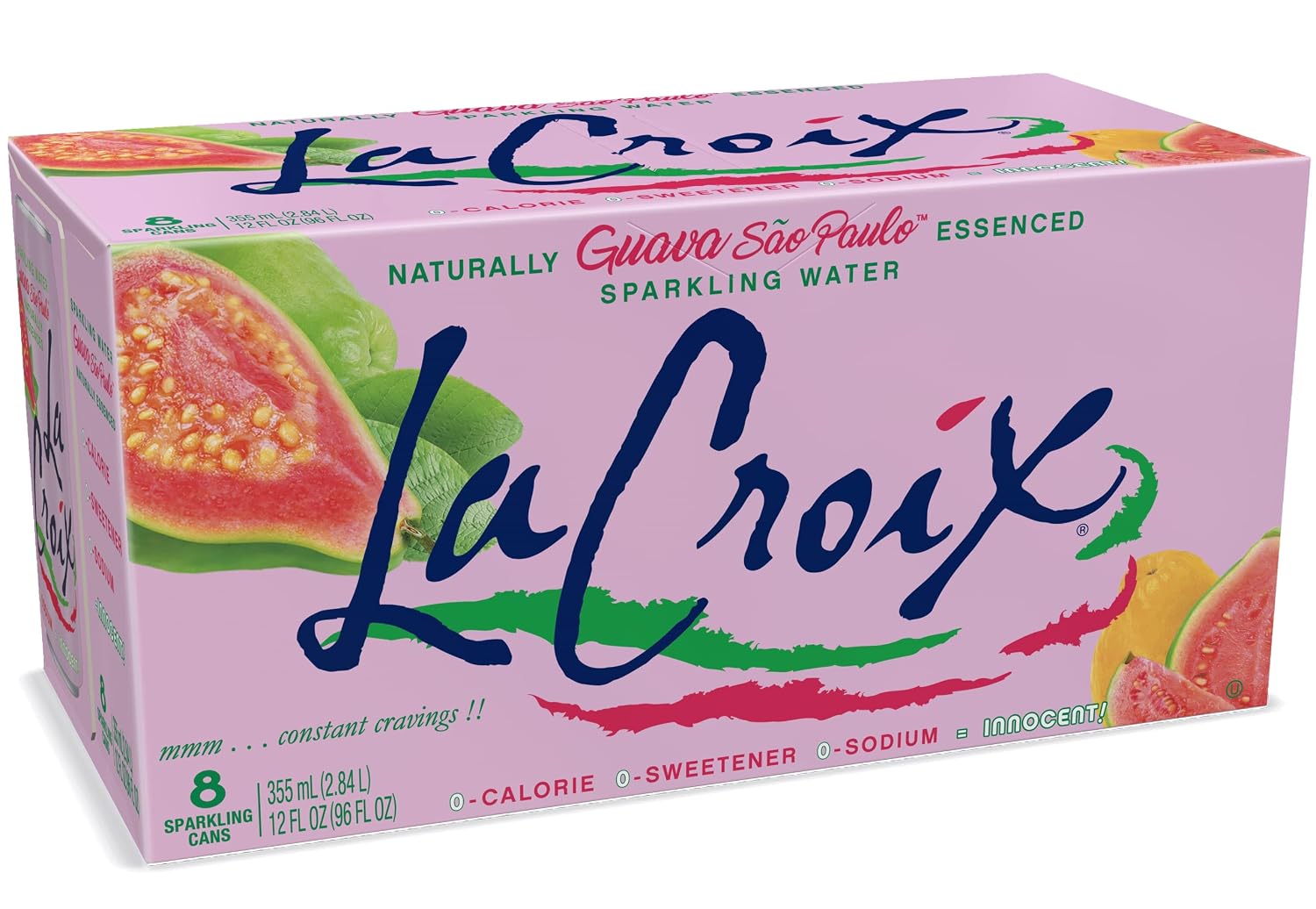 LaCroix Sparkling Water | Pineapple Coconut Flavor | 8-Pack | Naturally Essenced, Zero Calorie, Sodium Free | 12 Fl Oz Cans