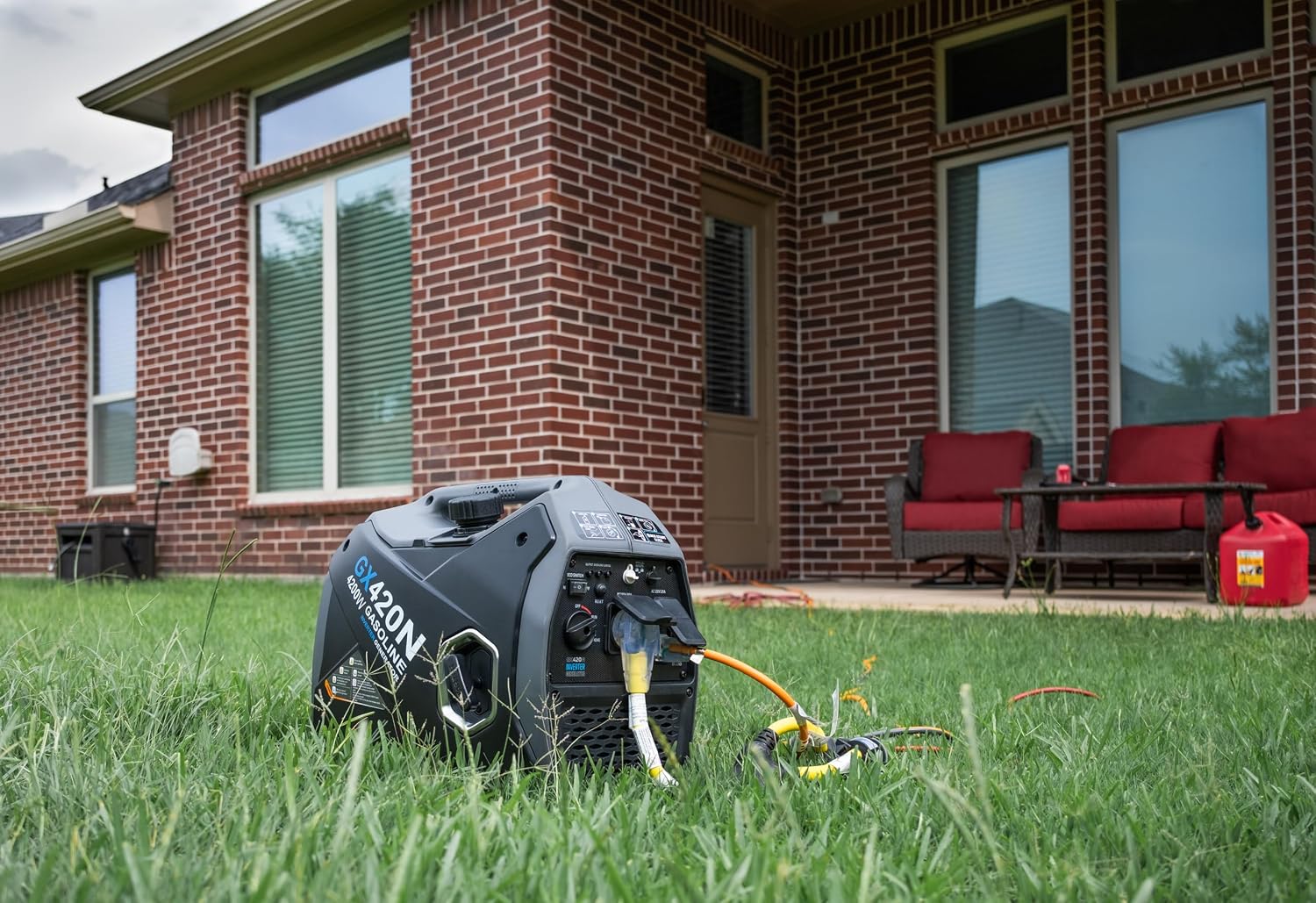 Pulsar 2,300W Portable Gas-Powered Quiet Inverter Generator With USB Outlet & Parallel Capability, Carb Compliant, G2319N