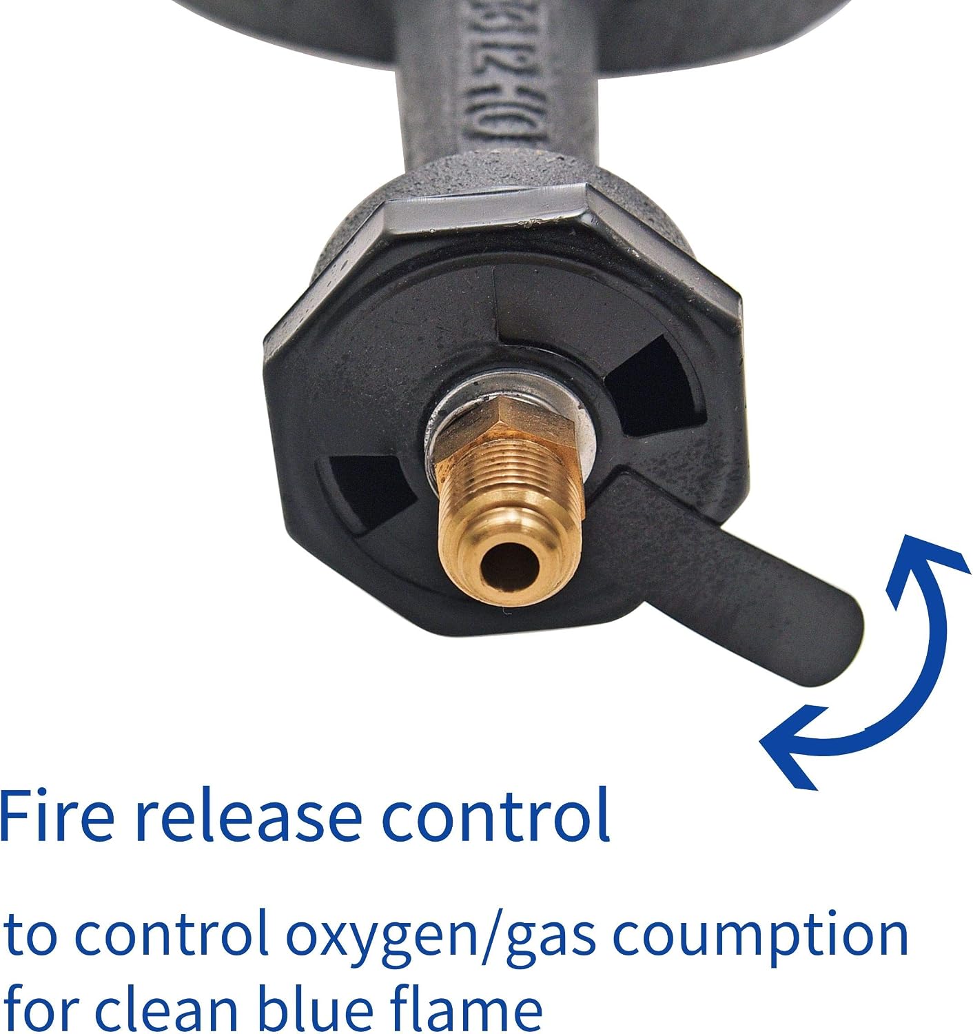 ARC 65K BTU Cast Iron Burner Head, 0-20 PSI Regulator & Hose Set