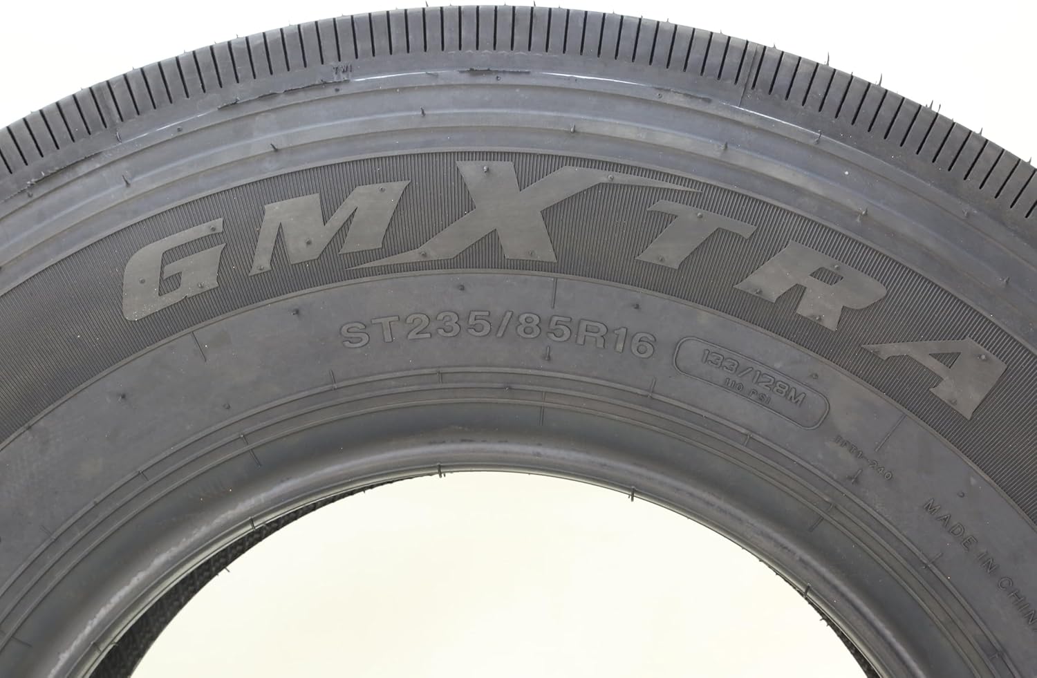 Set 4 Heavy Duty All Steel Trailer Tires 225/75R15 14 Ply 124/121M 11150