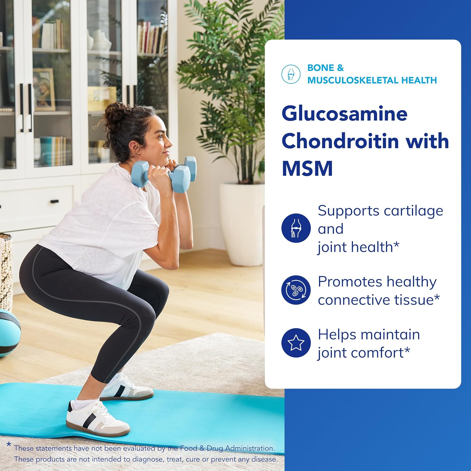 Pure Encapsulations Glucosamine Chondroitin with MSM - Supports Joint Health & Normal Cartilage Formation* - Maintains Enzyme Activity - Gluten-Free & Non-GMO - 60 Capsules | Supports Joint Health and Normal Cartilage Formation*, Maintains Enzyme Activit…