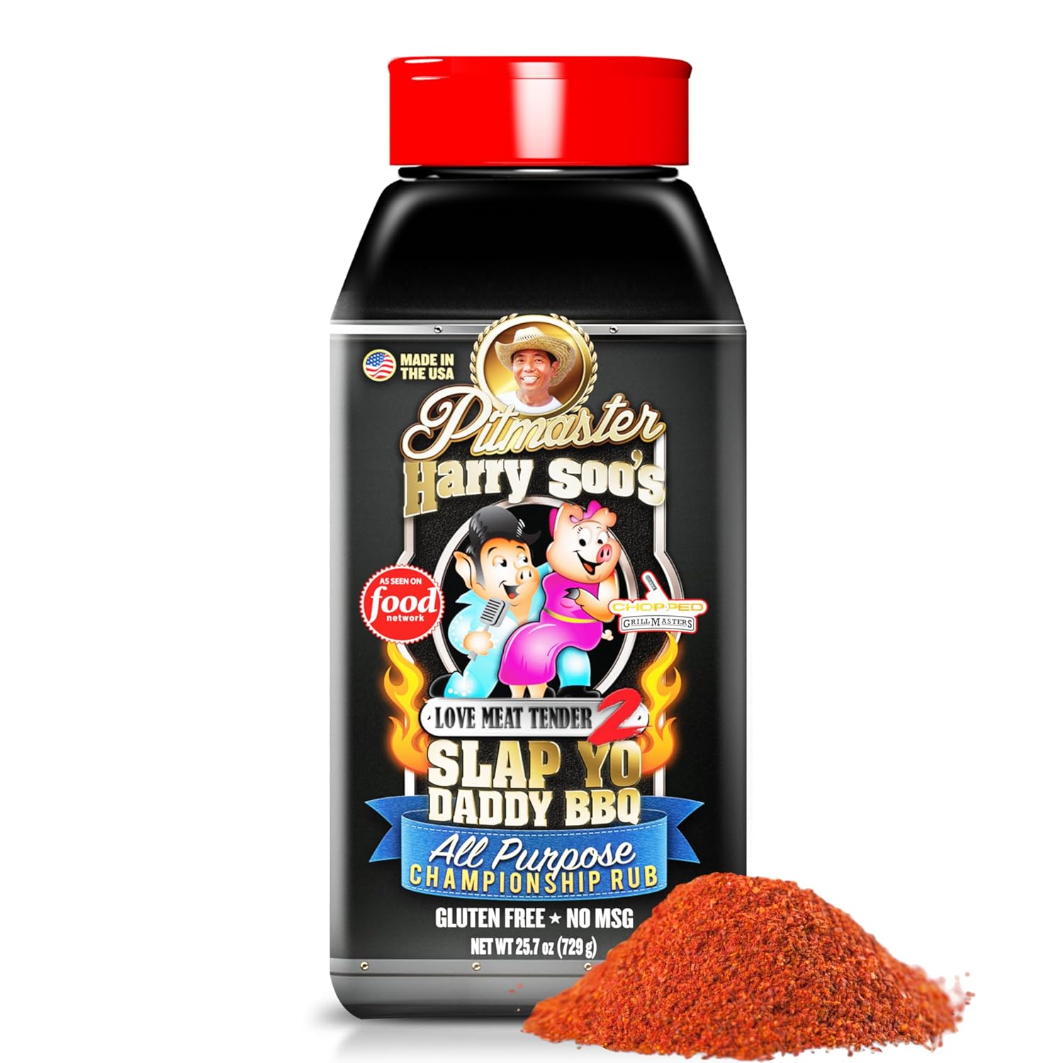 Slap Yo Daddy BBQ Rub Seasoning Jailbird Chicken - Award-Winning Poultry Seasoning Chicken Rub for Grilling and Smoking From Pitmaster Harry Soo - No MSG, Gluten-Free - 9.8 oz