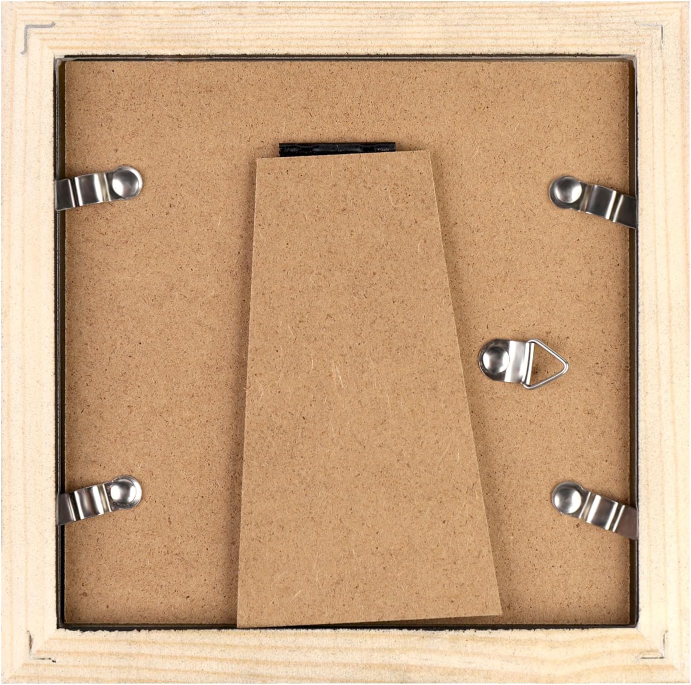 WUTL 8x8 Black Picture Frames Square