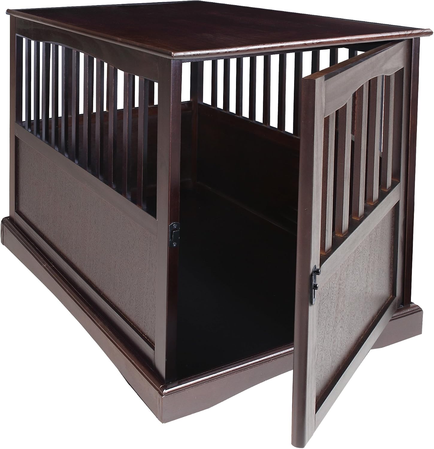 Casual Home Wooden Small Pet Crate, End Table, Espresso,19.5"W x 22.5"D x 22.5"H