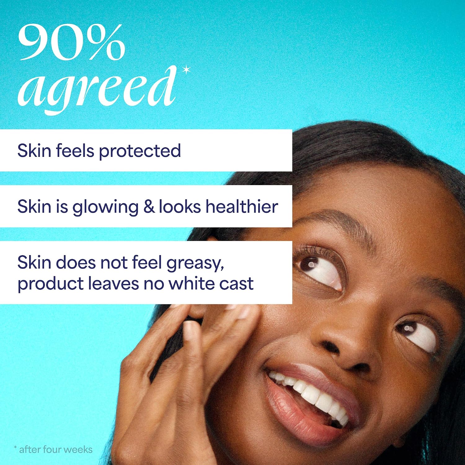 TULA Skin Care Protect + Glow Daily Sunscreen - Gel, Broad Spectrum SPF 30, Skincare-First, Non-Greasy