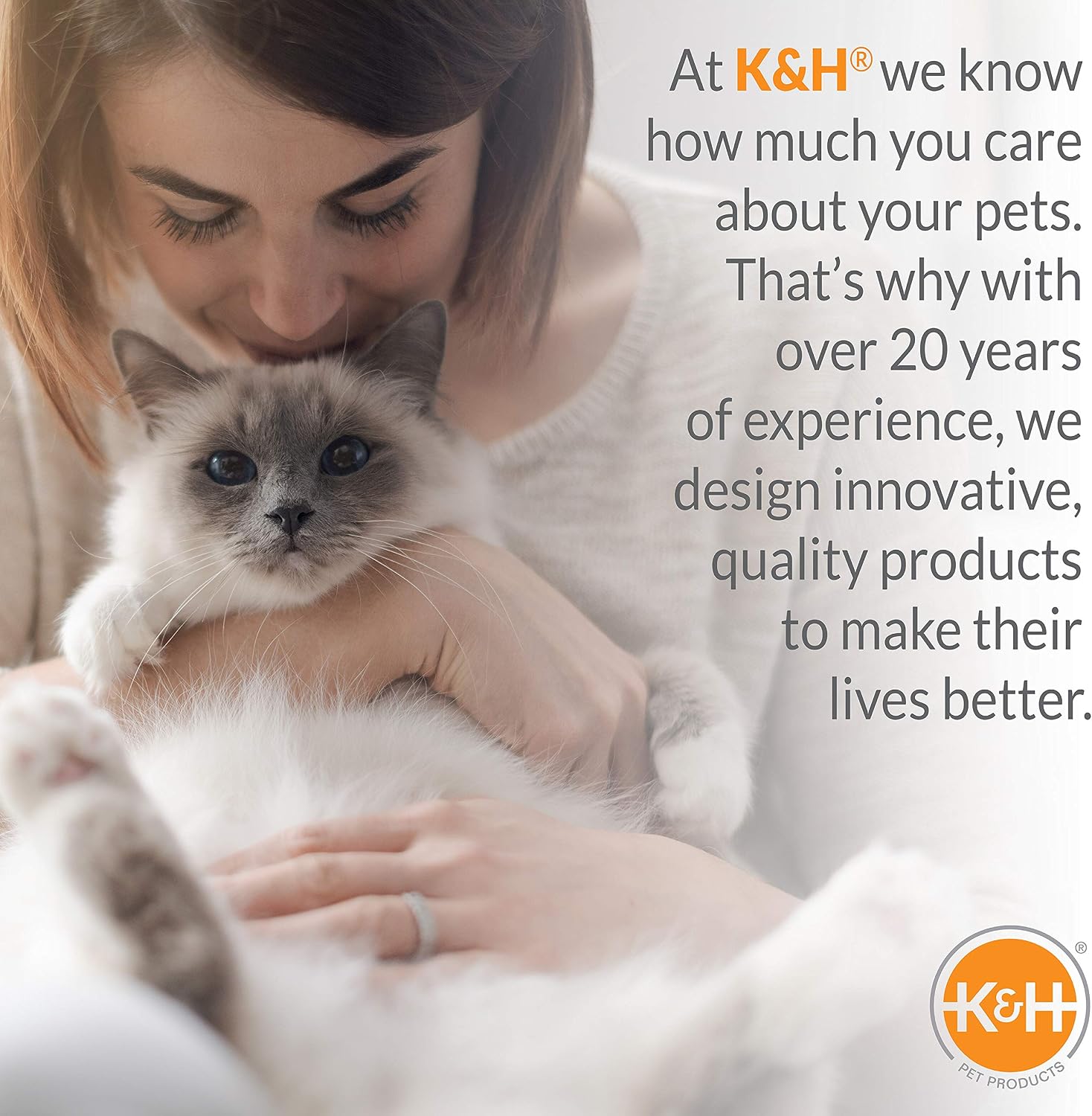 K&H Pet Products Outdoor Multi-Kitty A-Frame Heated Chocolate 35 X 20.5 X 20 Inches