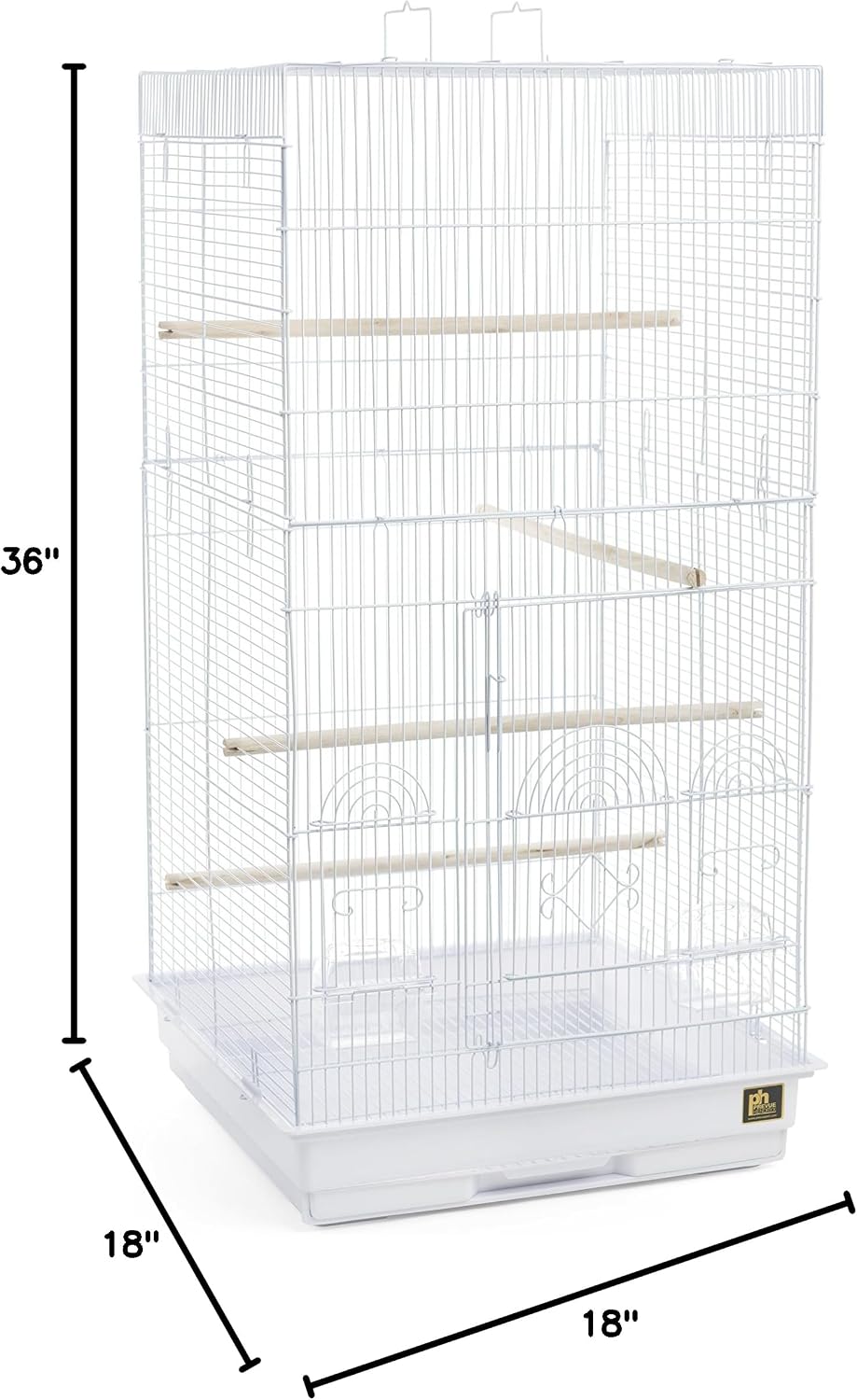 Prevue Pet Products SPECONO1818H-SG Tall Tiel Cage, Sage Green