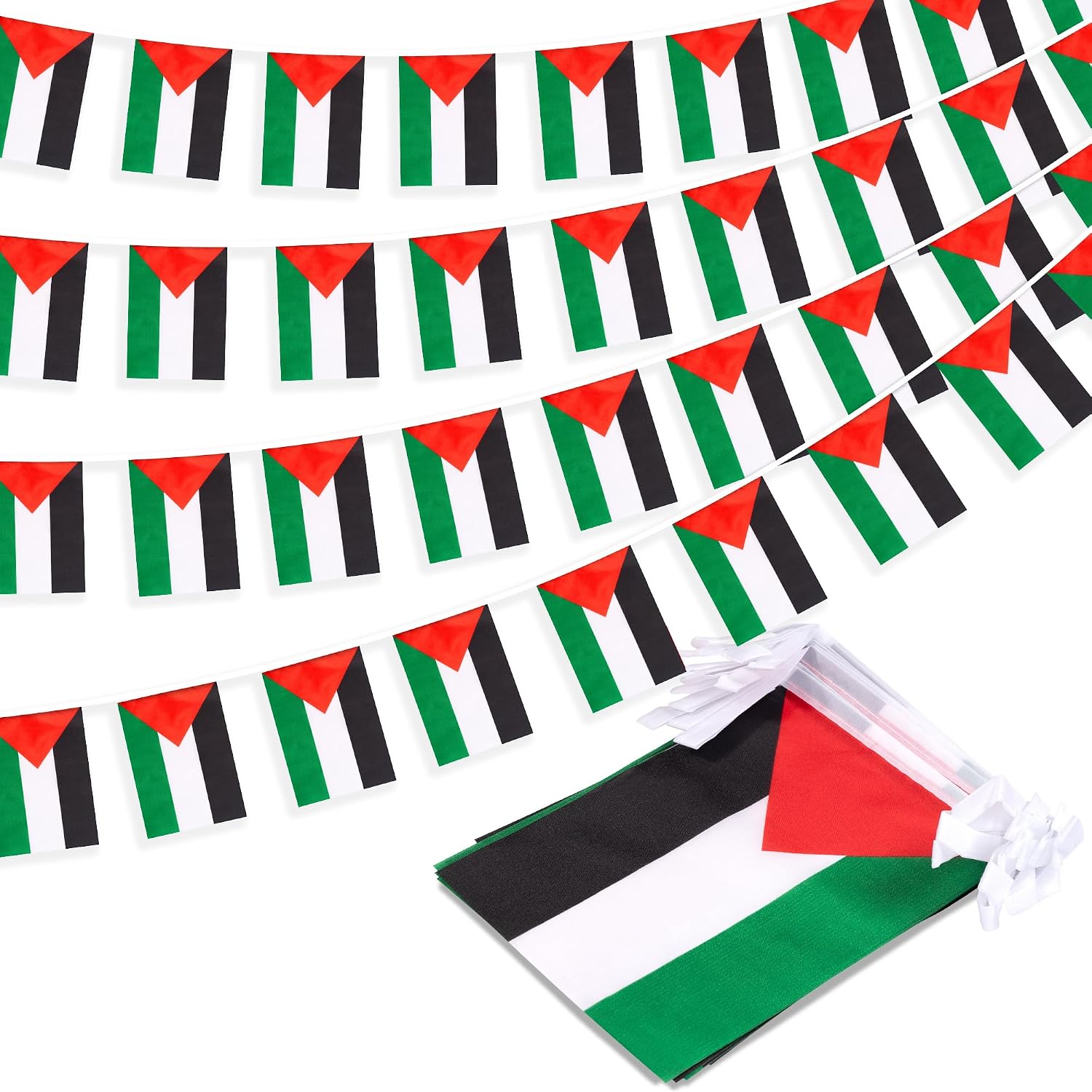 Nicaragua String Flag Pennant Banner, Small Mini Nicaraguan Flags Bunting Banner, National Country Decoration for School, Party, Sports Events, Patriotic Festival, 33 Feet 30 Flags