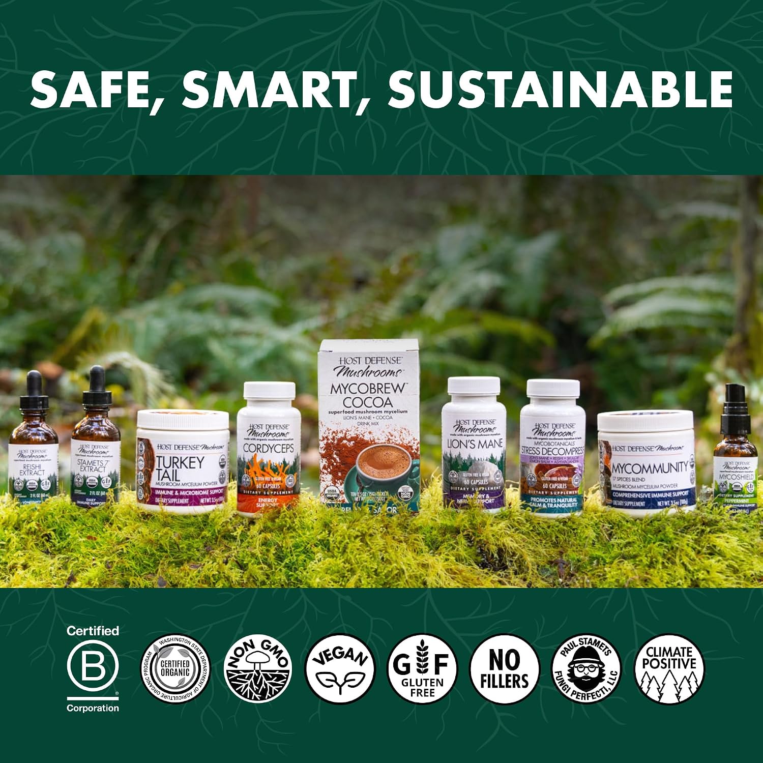 Host Defense Chaga Capsules - Immune System Support Supplement - Chaga Mushroom Capsules for Antioxidant Activity Support - Dietary Mushroom Supplement - 60 Capsules (30 Servings)*