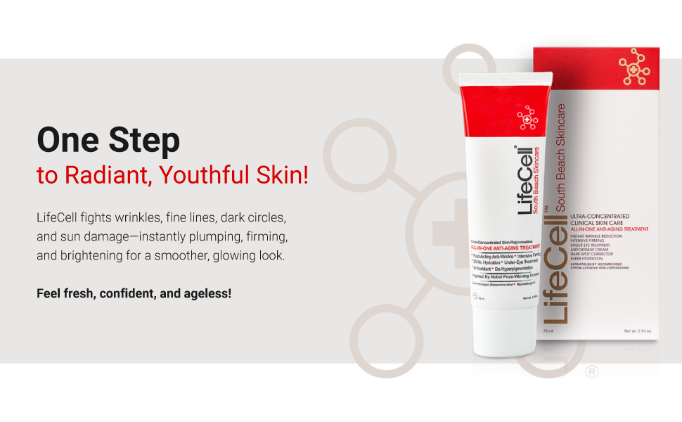 one step to radiant youthful skin