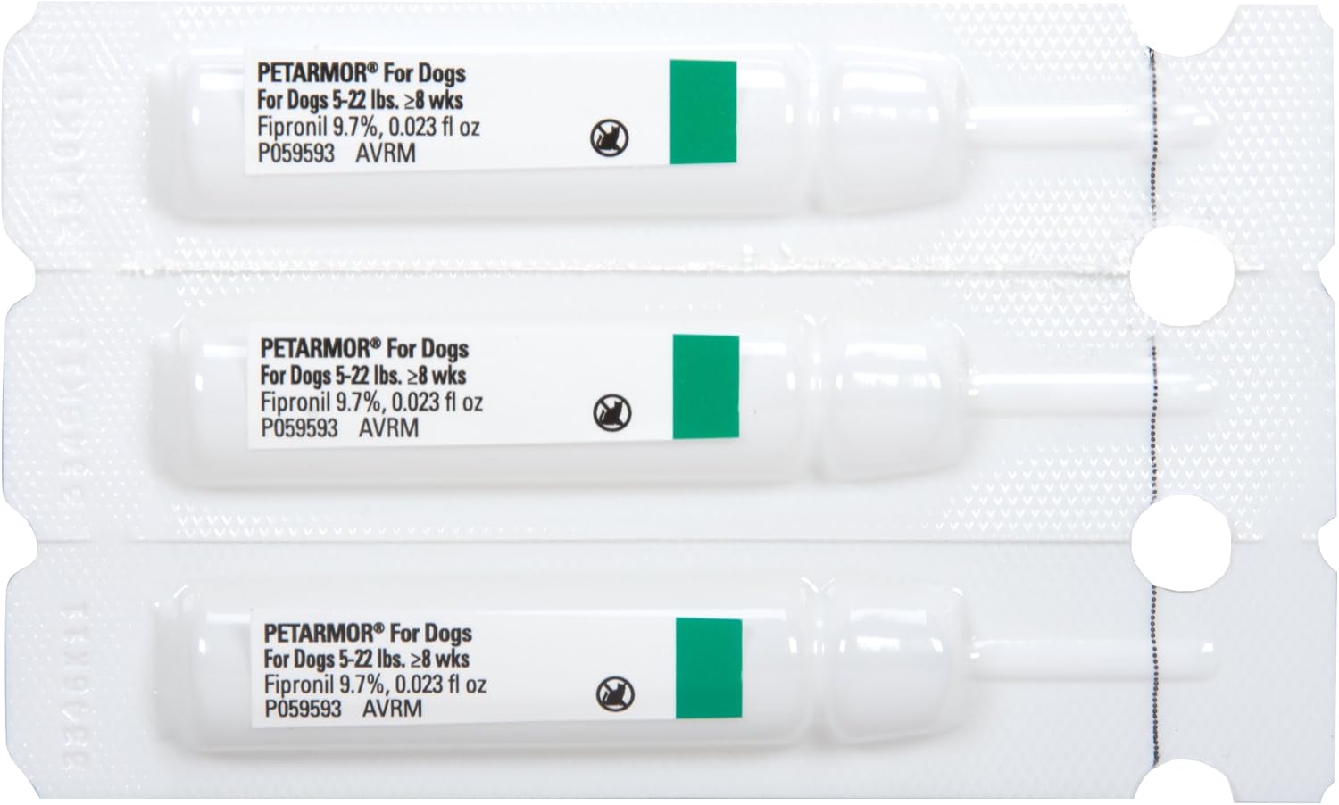 PetArmor Flea & Tick Topical Dogs 45-88 lbs, Fipronil, 3-Month | Ideal for Large Dogs 45-88 lbs; Kills Adult Fleas in 24-48 hrs; 3-month supply; Vet-Quality, No Rx Needed