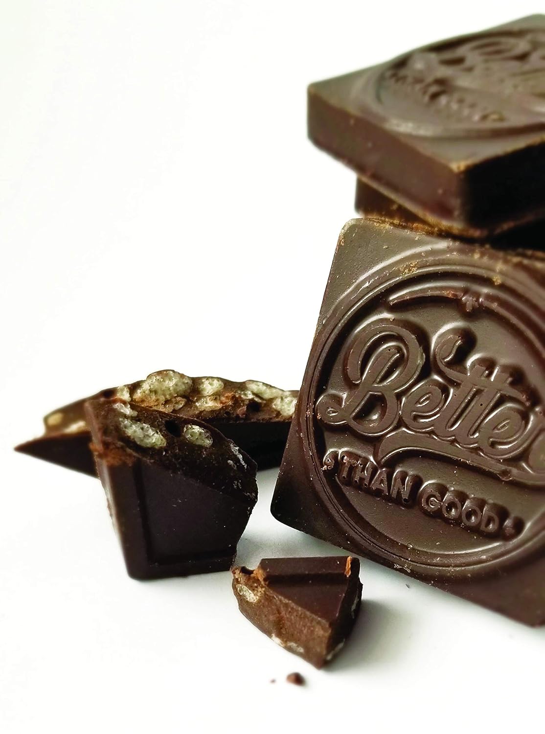 Better Than Good Chocolate Bark Bites, Sugar Free Candy Snack, 2-Pack