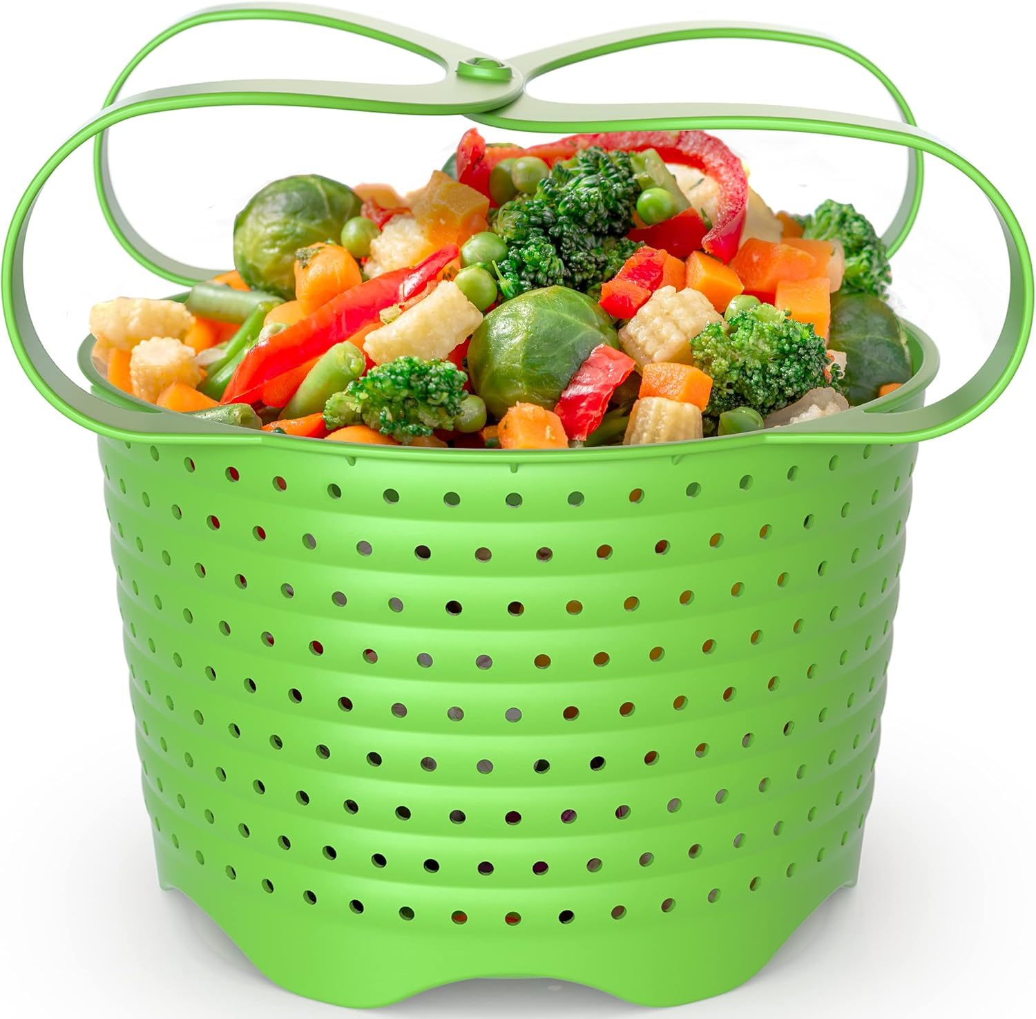 Avokado Silicone Steamer Basket for 3qt Instant Pot [6qt, 8qt avail], Other Pressure Cookers - 100% Food Safe, BPA-Free