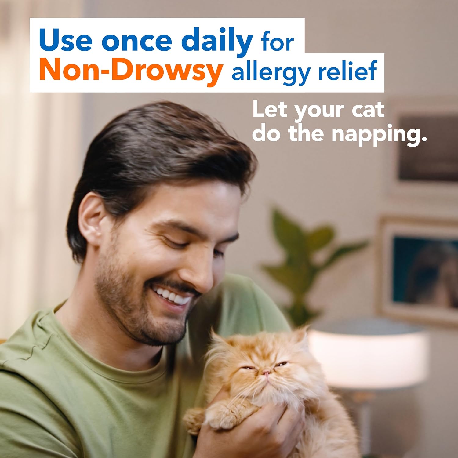 Flonase Sensimist Allergy Relief Nasal Spray, 120 Sprays | Tissues Included, Fluticasone Propionate Nasal Spray, Multi-Symptom Relief, 24-Hour Non-Drowsy Allergy Relief