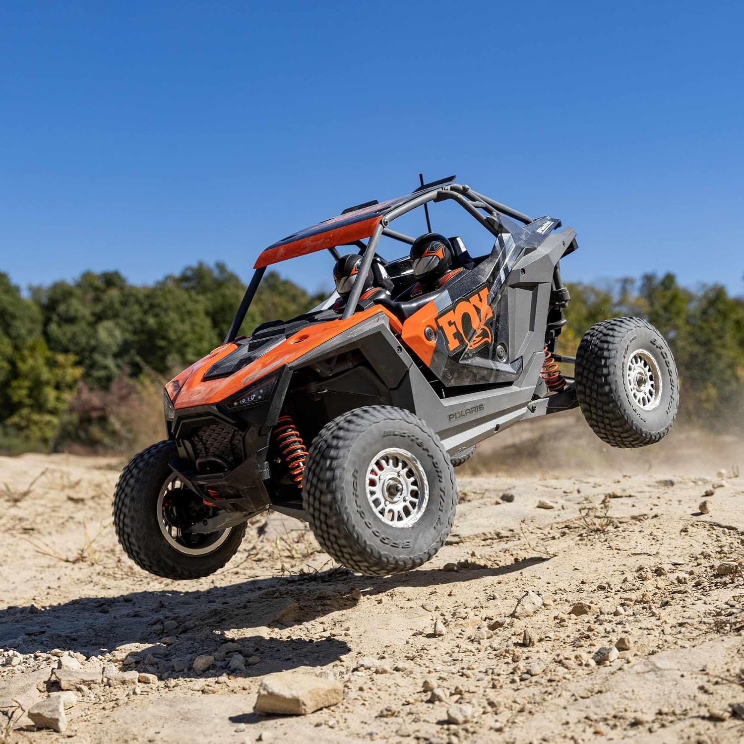 Losi RC Truck 1/10 RZR Rey 4 Wheel Drive Brushless Ready-to-Run Battery and Charger Not Included Fox LOS03029T2 Trucks Electric RTR Other