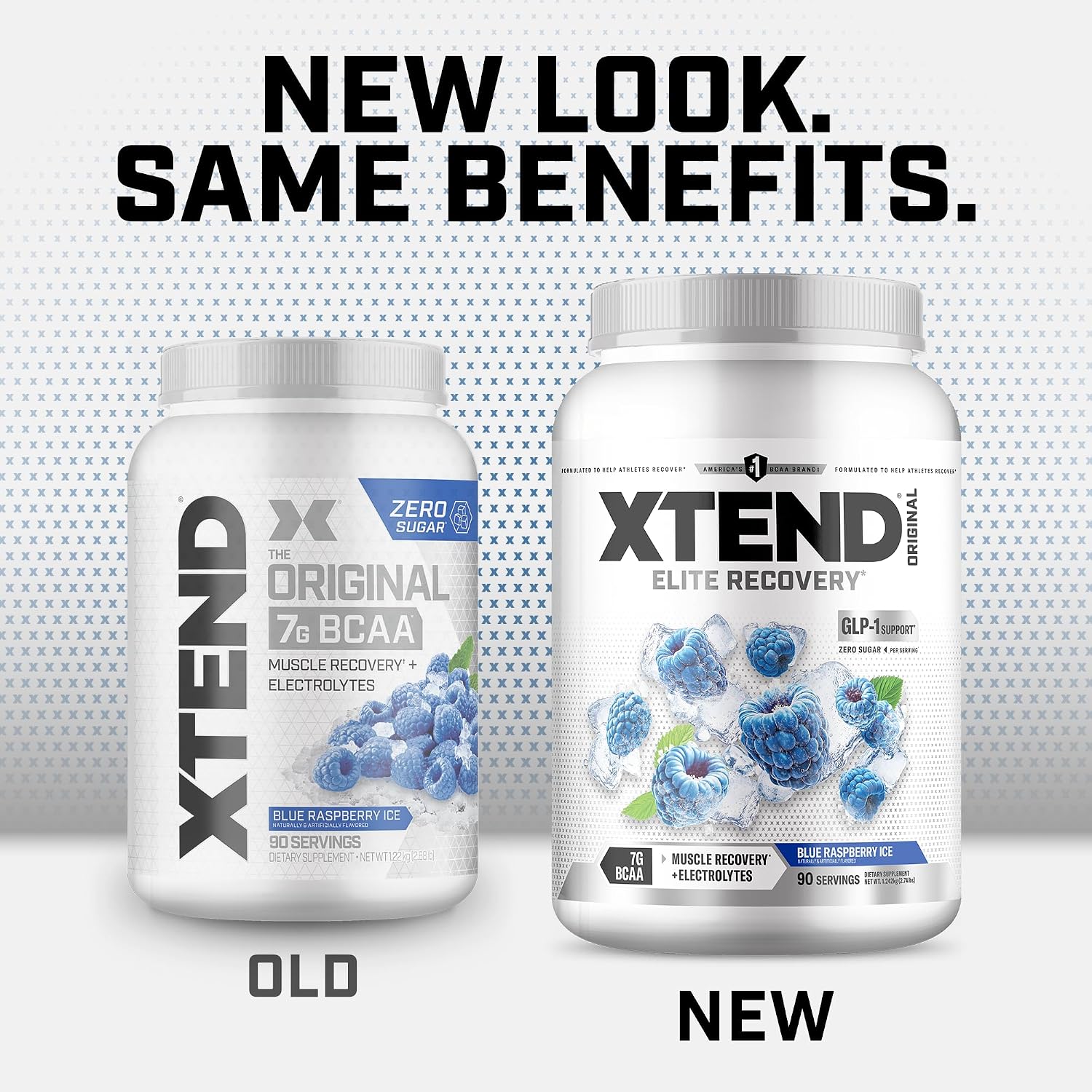 Xtend Original BCAA Powder, 7g BCAAs and 2.5g L-Glutamine for Muscle Recovery Hydration and Lean Muscle, Sugar Free Intra and Post Workout Drink with Electrolytes, Watermelon Explosion, 30 Servings