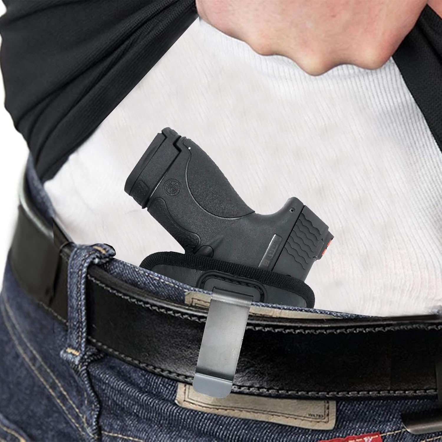 Houston Gun Holsters IWB/OWB Holster for .380 Pistols