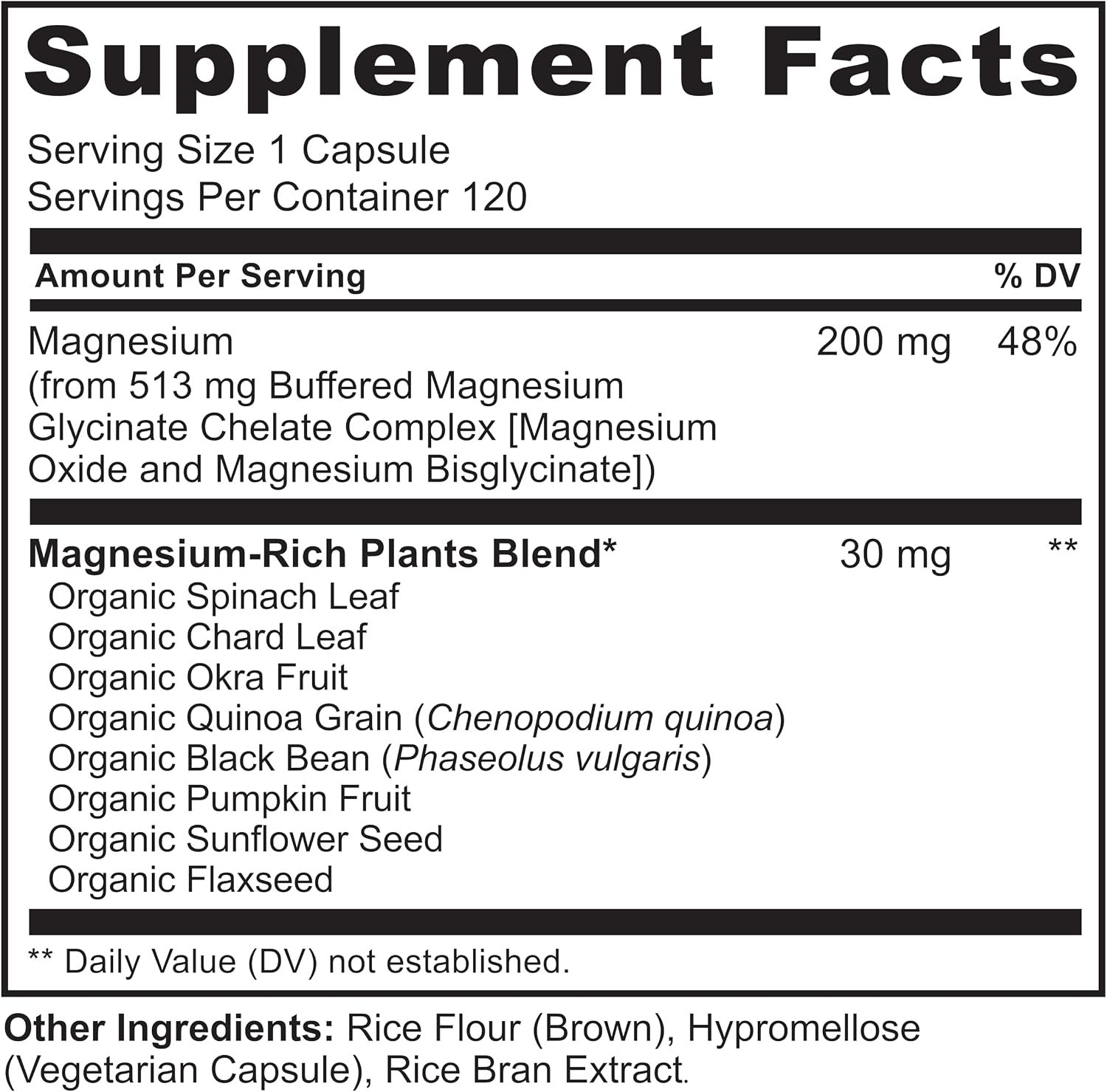 NATURELO Magnesium Glycinate Chelate Complex - 200 mg Magnesium, 120 Count | Support Sleep, Calm, Muscle Cramp & Stress Relief, Gluten Free, Non GMO, with Organic Vegetables