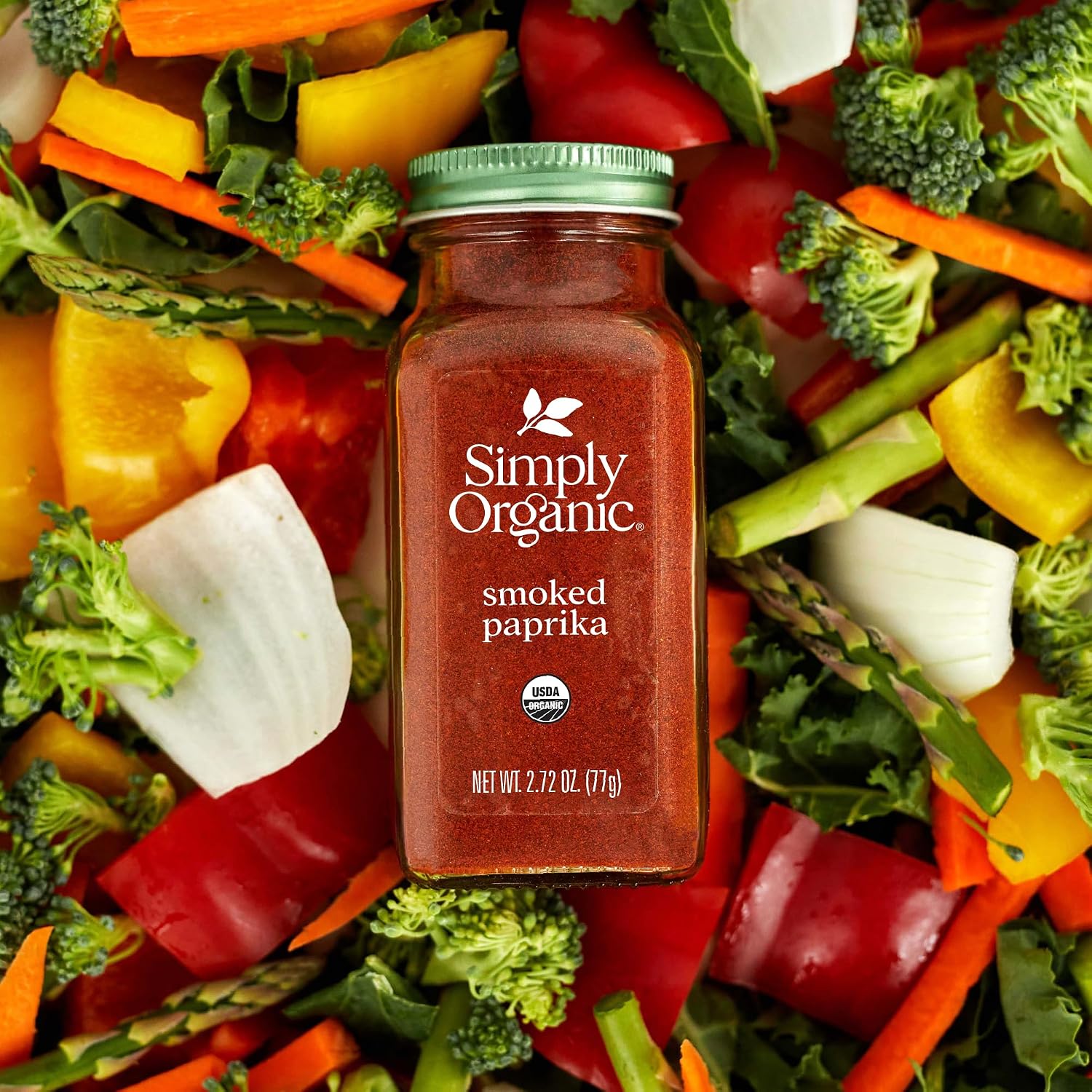 Simply Organic Cayenne Pepper, 2.89 Ounce | Pure, Organic Cayenne Peppers, No GMO's, Kosher Certified