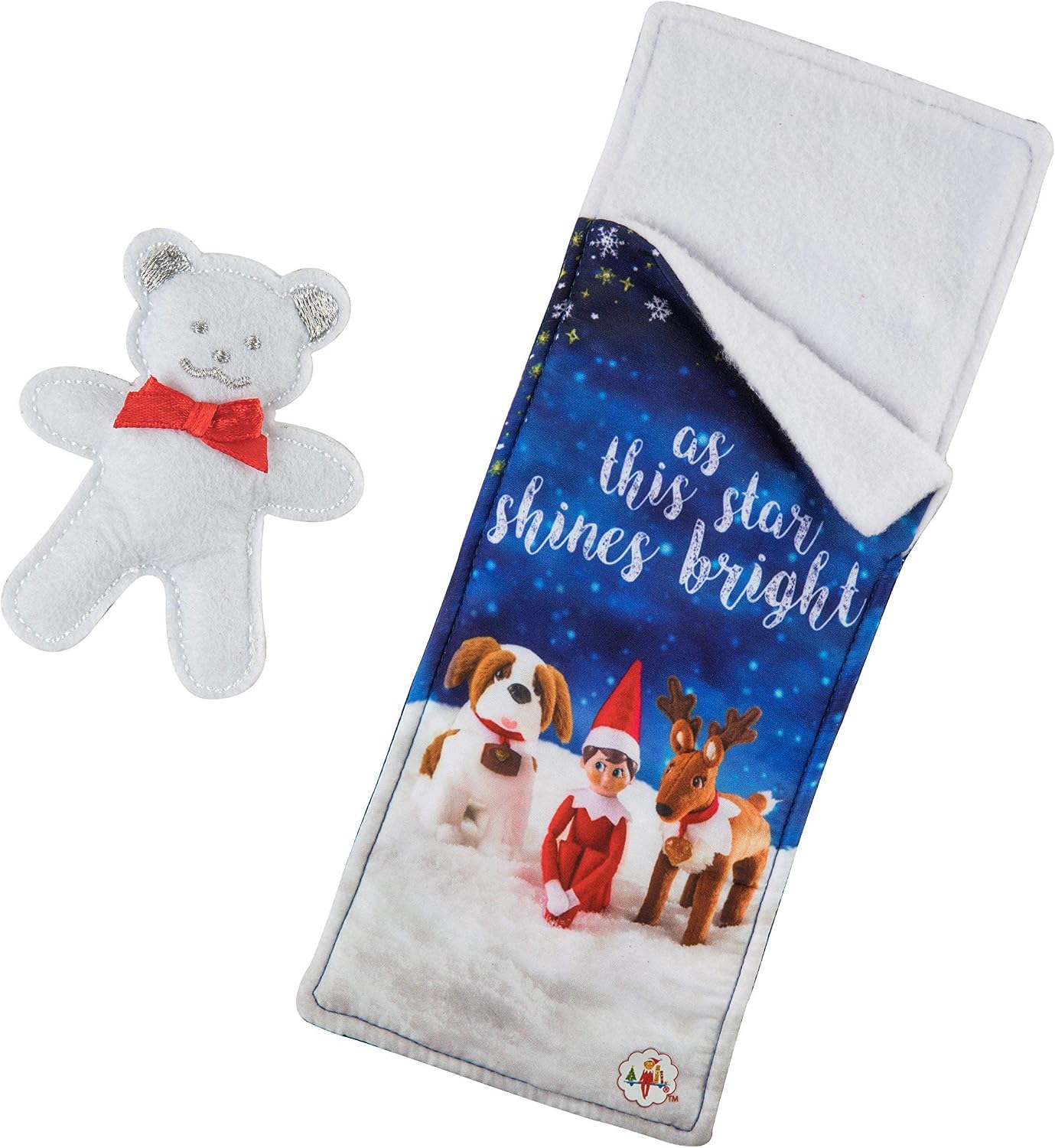The Elf on the Shelf: A Christmas Tradition Girl Scout Elf (Brown Eyed) with Claus Couture Collection Scout Elf Slumber Set