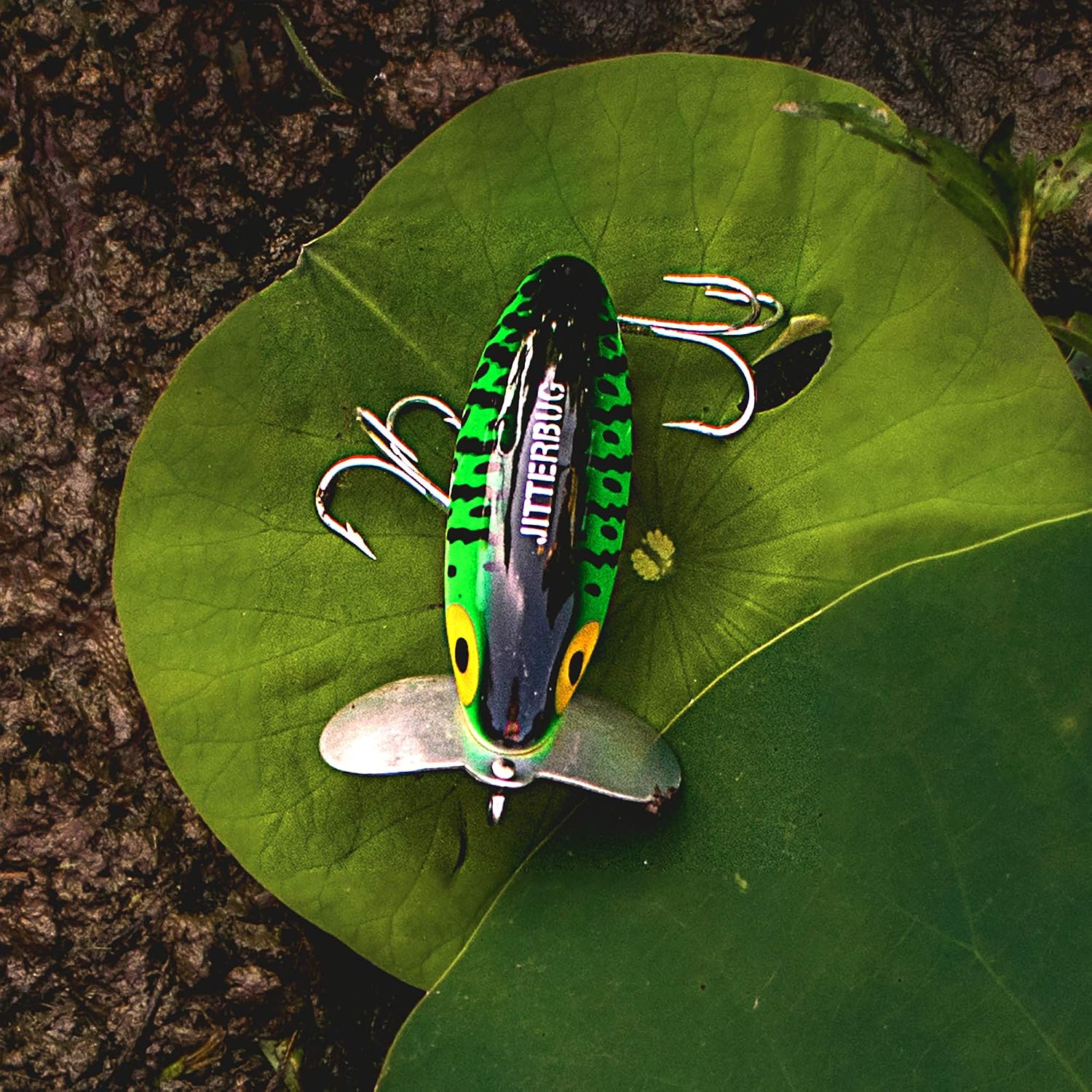 Arbogast Jitterbug Topwater Bass Fishing Lure - Excellent for Night Fishing