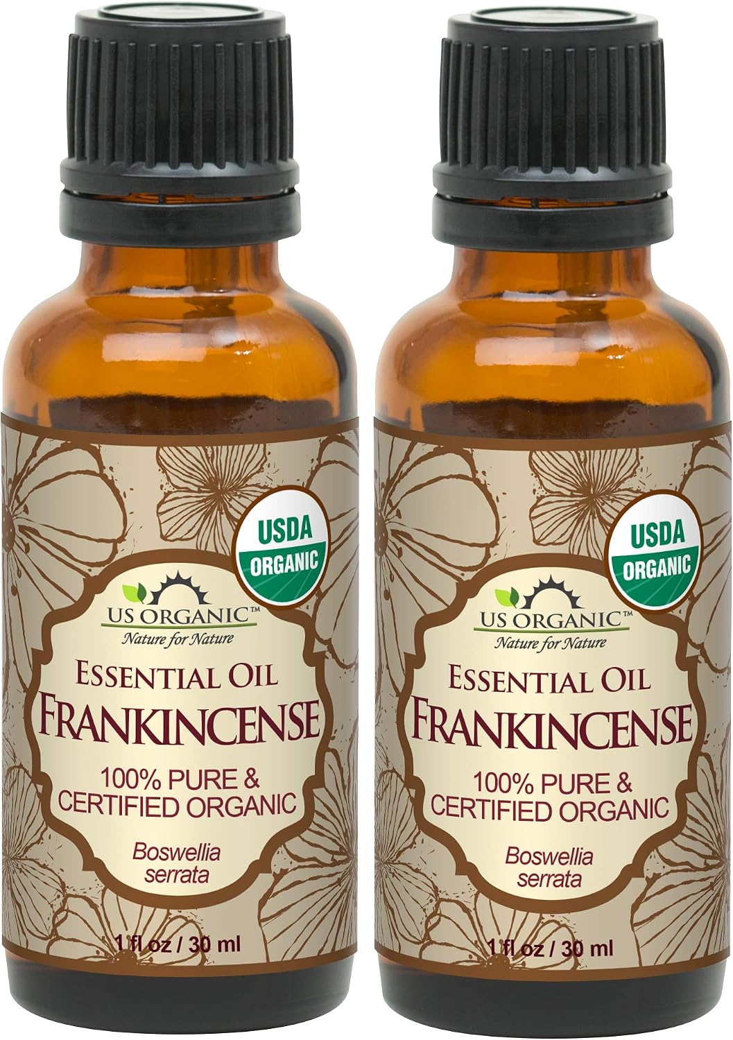 US Organic Moroccan Argan Oil, USDA Certified Organic,100% Pure & Natural, Cold Pressed Virgin, Unrefined, 2 Oz in Amber Glass Bottle, for Hair treatment, Skin, Nail, Cuticle, Sourced from Morocco.
