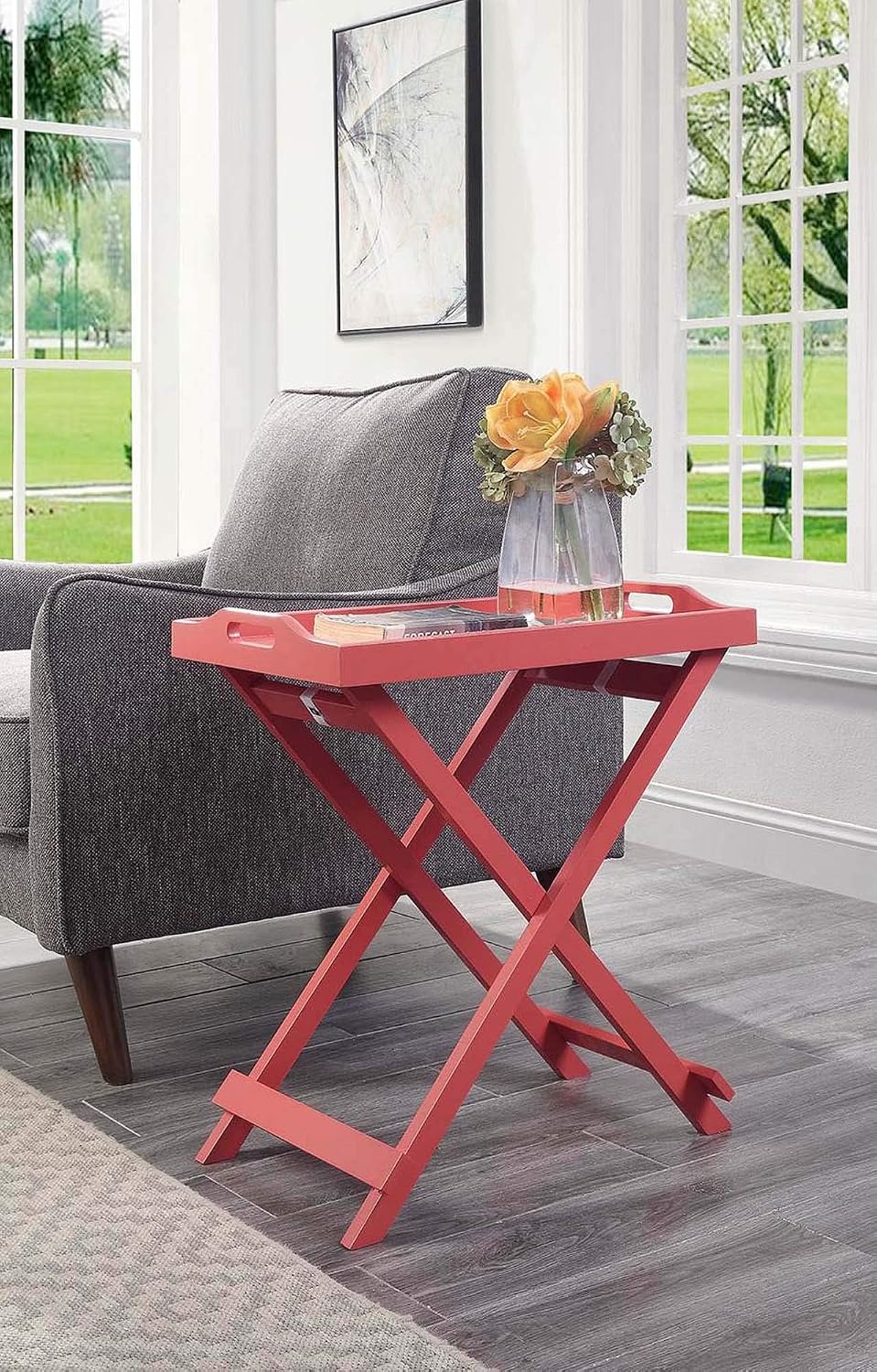 Convenience Concepts Designs2Go Tray Table, White