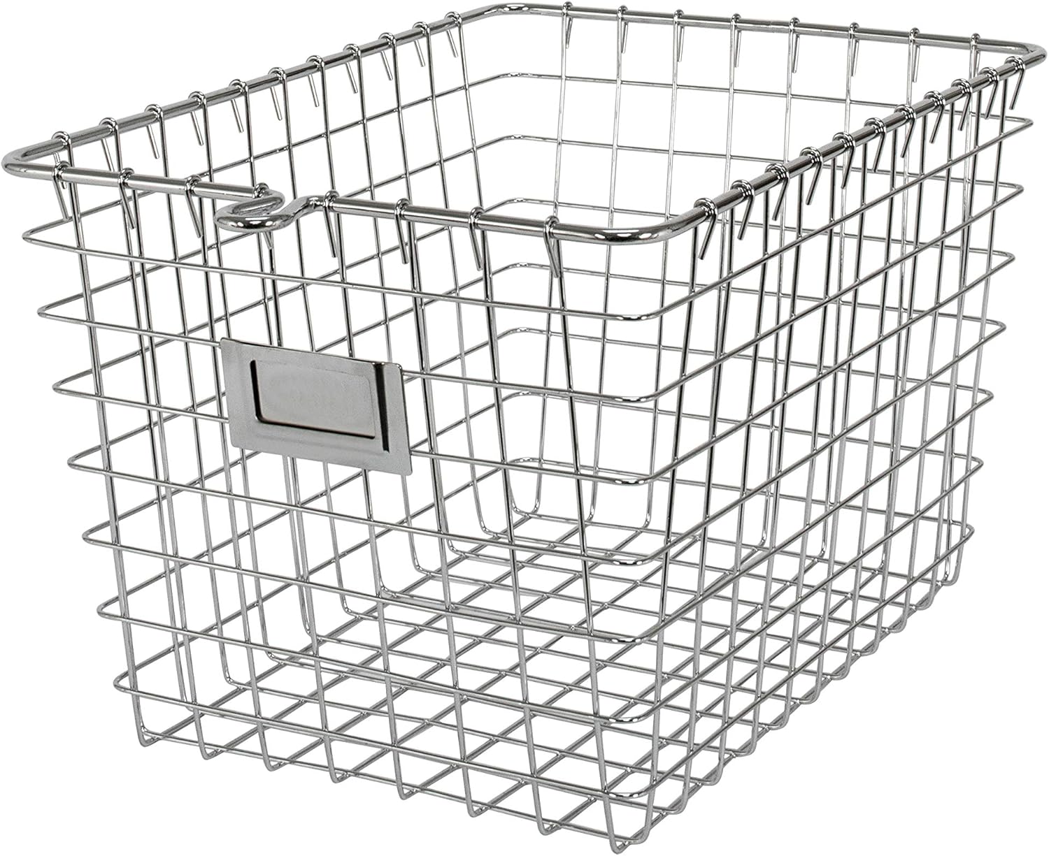Spectrum Diversified Wire Storage Basket, Small, Chrome