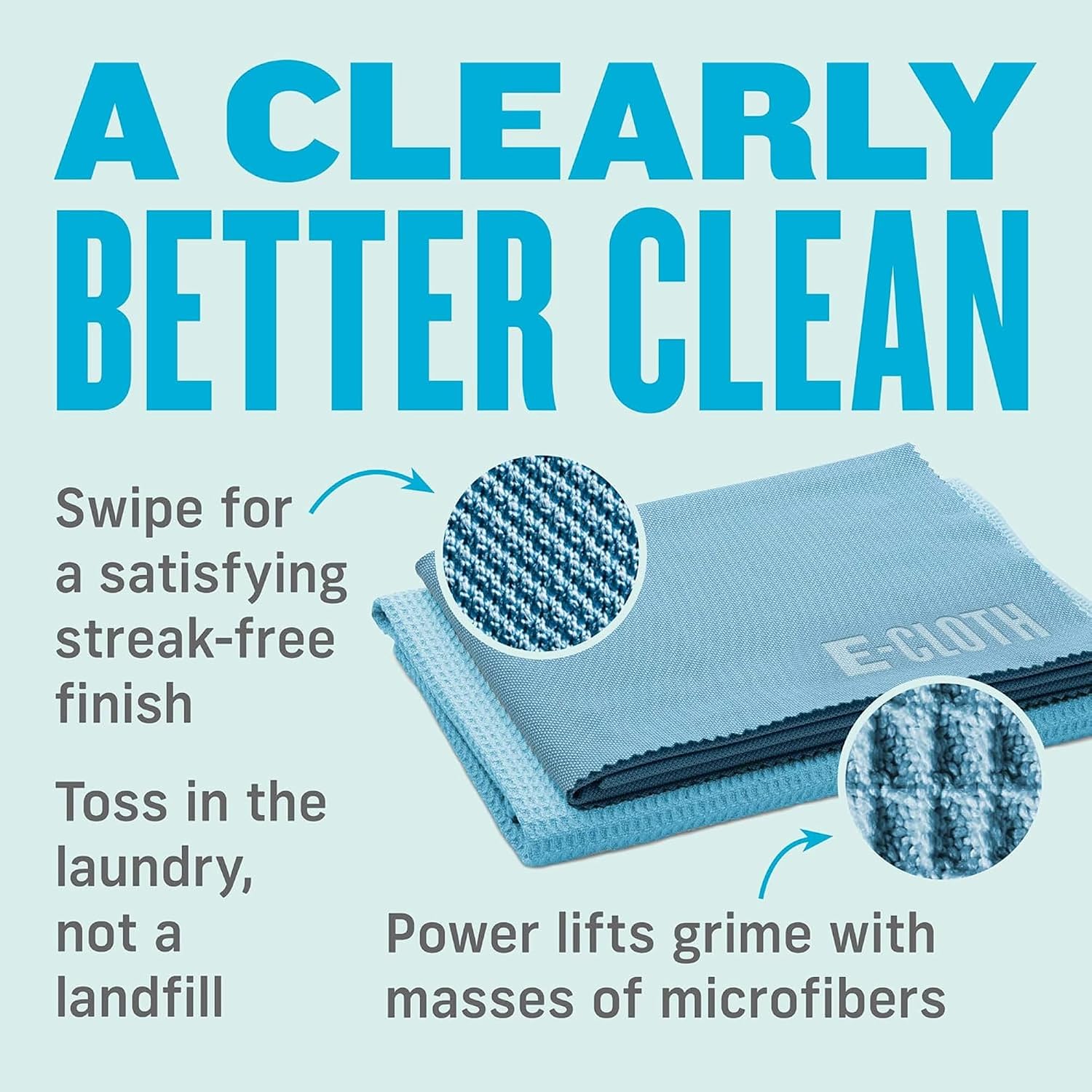 E-Cloth Window and Glass Cleaner Kit, Just Add Water - 1 Kit