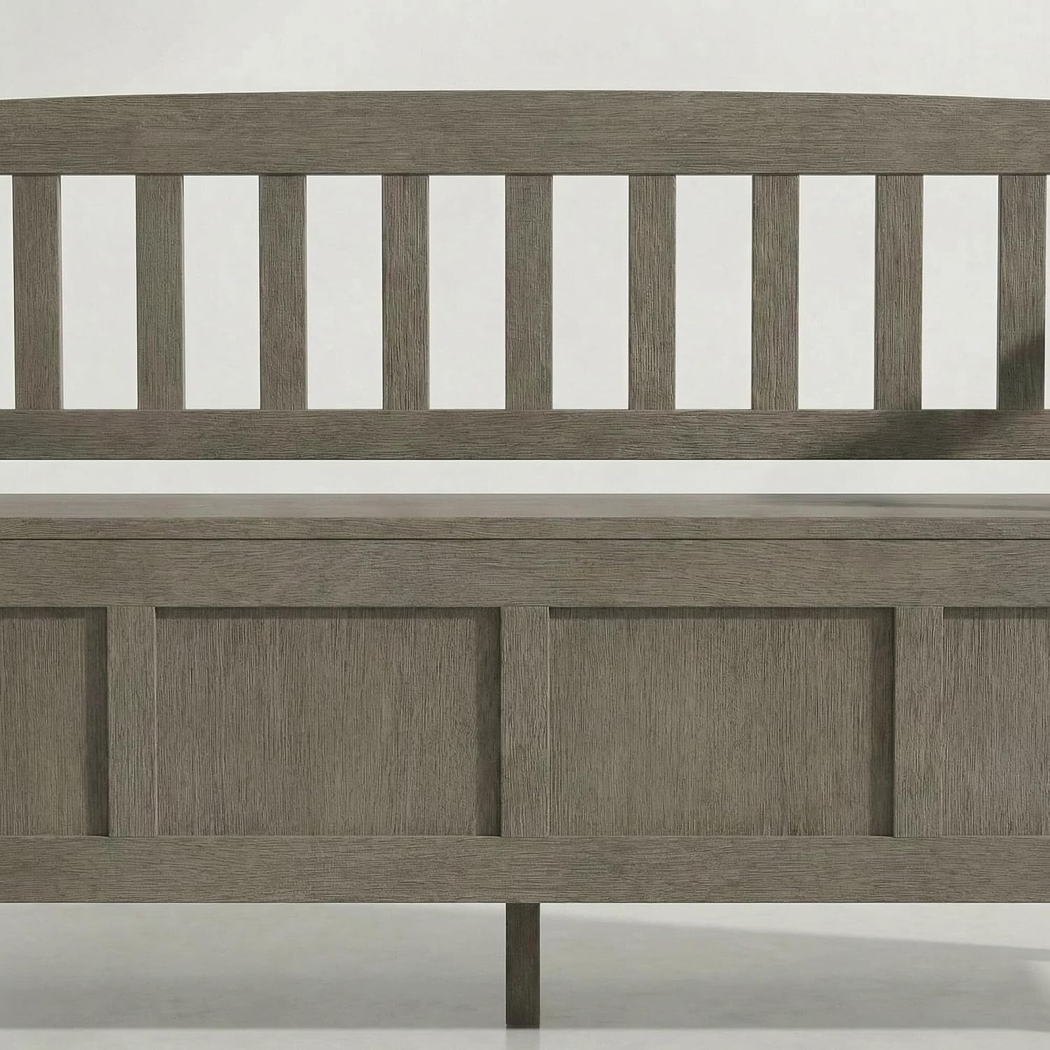 SIMPLIHOME Connaught 30" Wide Solid Wood Storage Bench in Chestnut Brown | Contemporary entryway bench with lift-up lid and hidden storage; mudroom, hallway, foyer, or shoe bench.