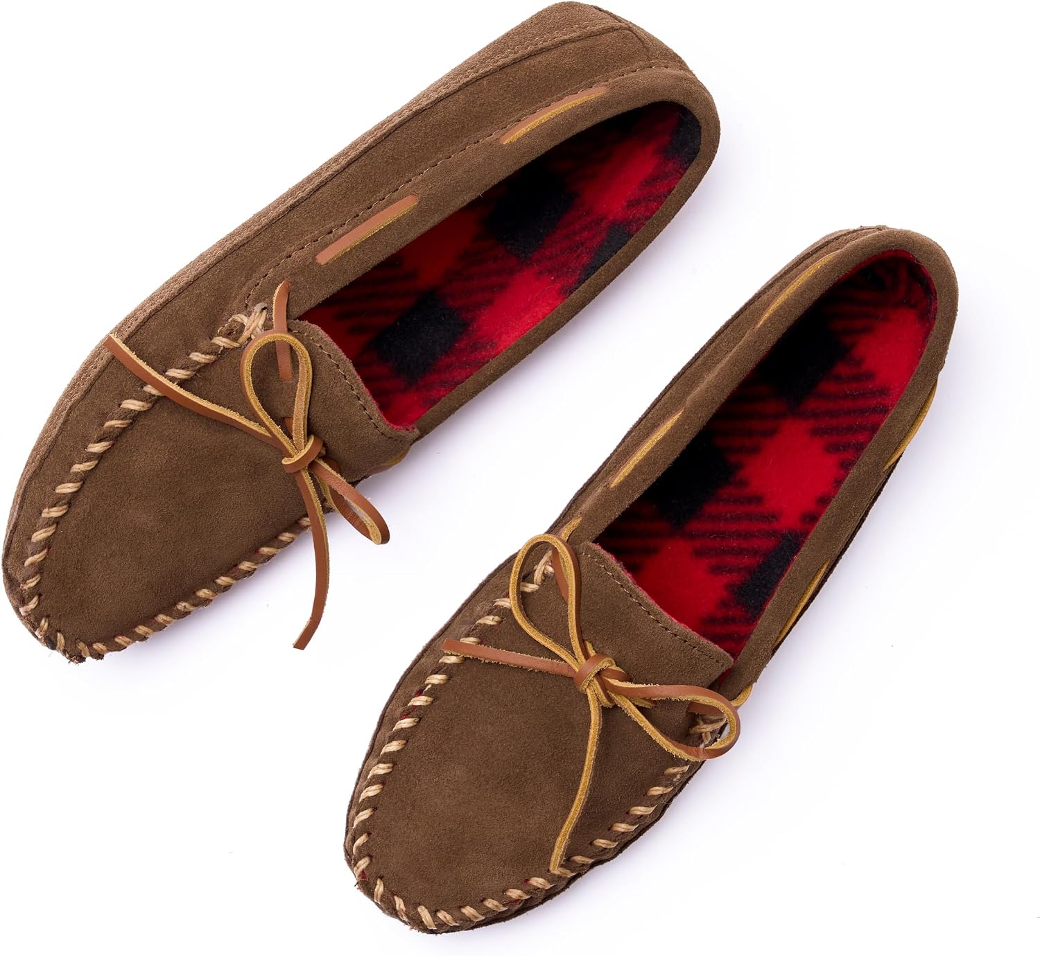Minnetonka Men's Double Bottom Fleece Slipper