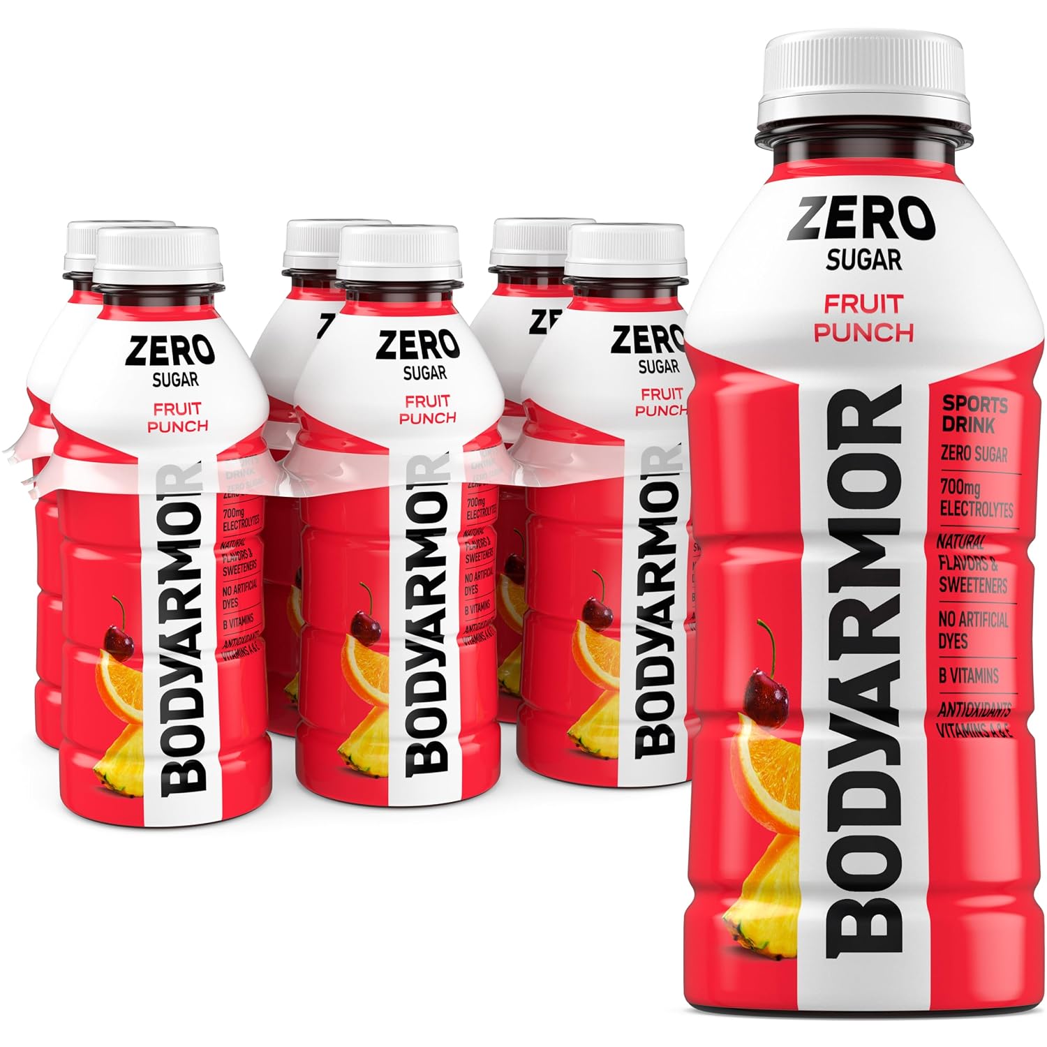 BODYARMOR LYTE Sports Drink, Peach Mango Electrolyte Drink, 12 Oz (8 Pk)