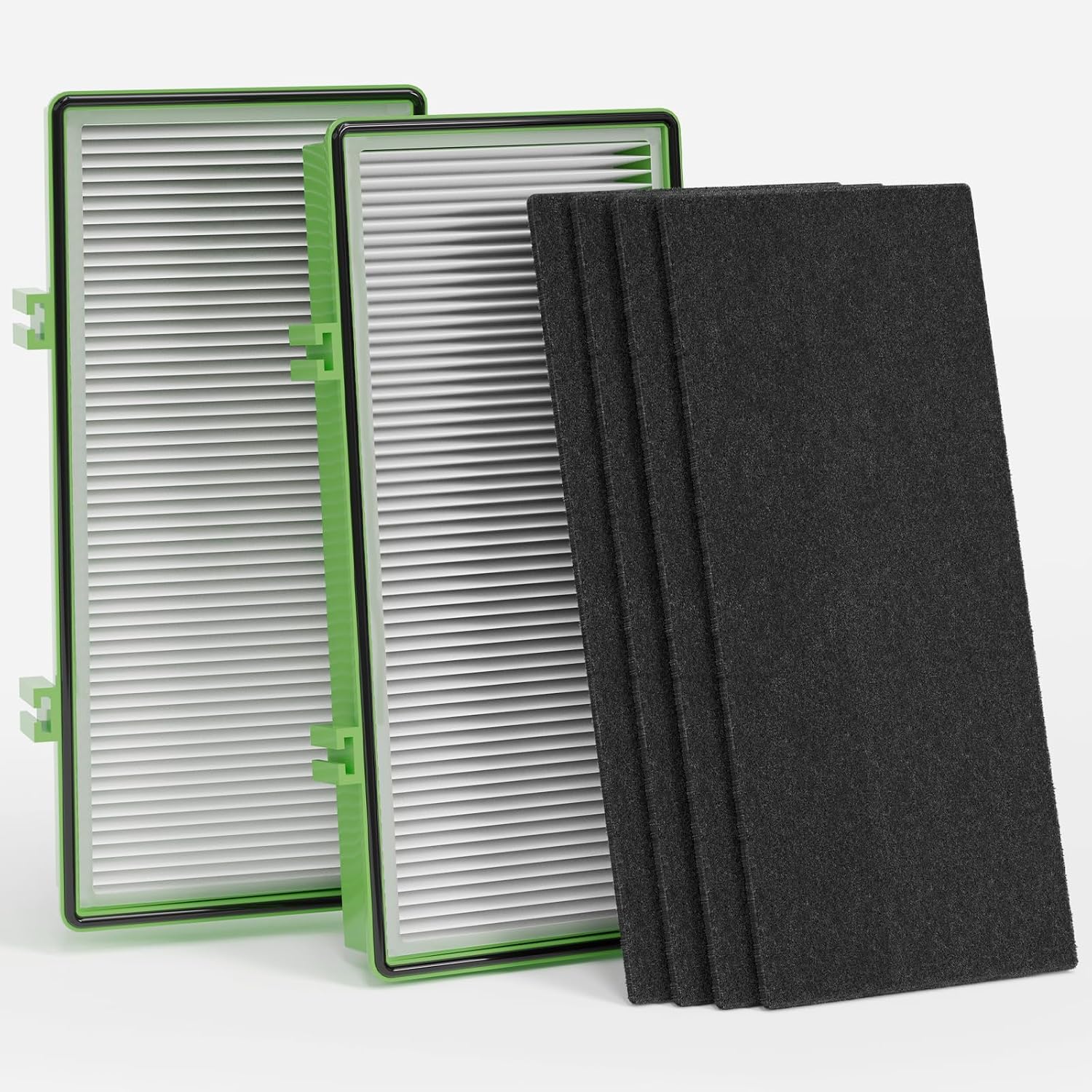 Leemone Aer1 Filter Replacement for Holmes/Bionaire Air Purifier, Blue 2+4