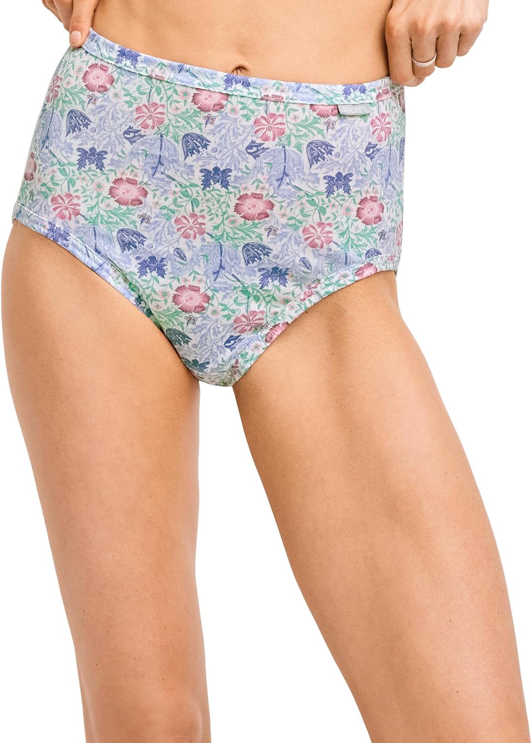 Jockey Women's Underwear 100% Cotton Elance Brief - 3 Pack