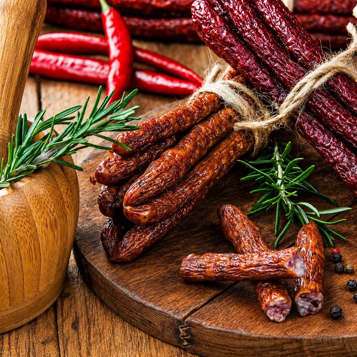 Hi Mountain Snack Stick Seasoning Kit | ORIGINAL | Makes 20 lbs | Complete Snack Stick Kit, Seasoning, Cure, Casings, & Directions Included, For Beef, Deer, Elk, Venison & Wild Game Meat