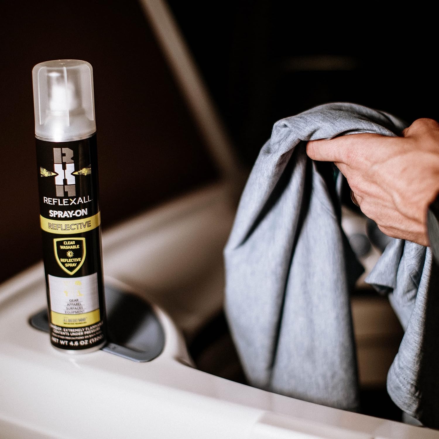 10 Seconds Washable Reflective Spray 1 Can, 4.6 Ounces